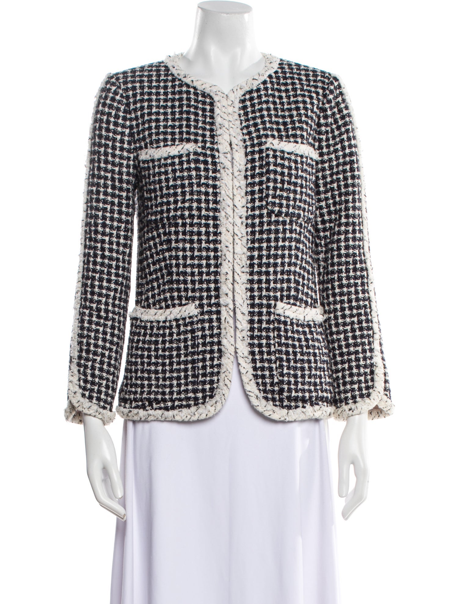 Rebecca Taylor Tweed Pattern Evening Jacket