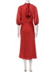 Rebecca Taylor Mock Neck Long Dress