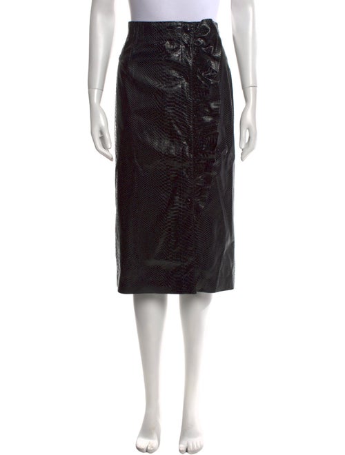 Rebecca Taylor Ruffle Embellishment Knee-Length Skirt