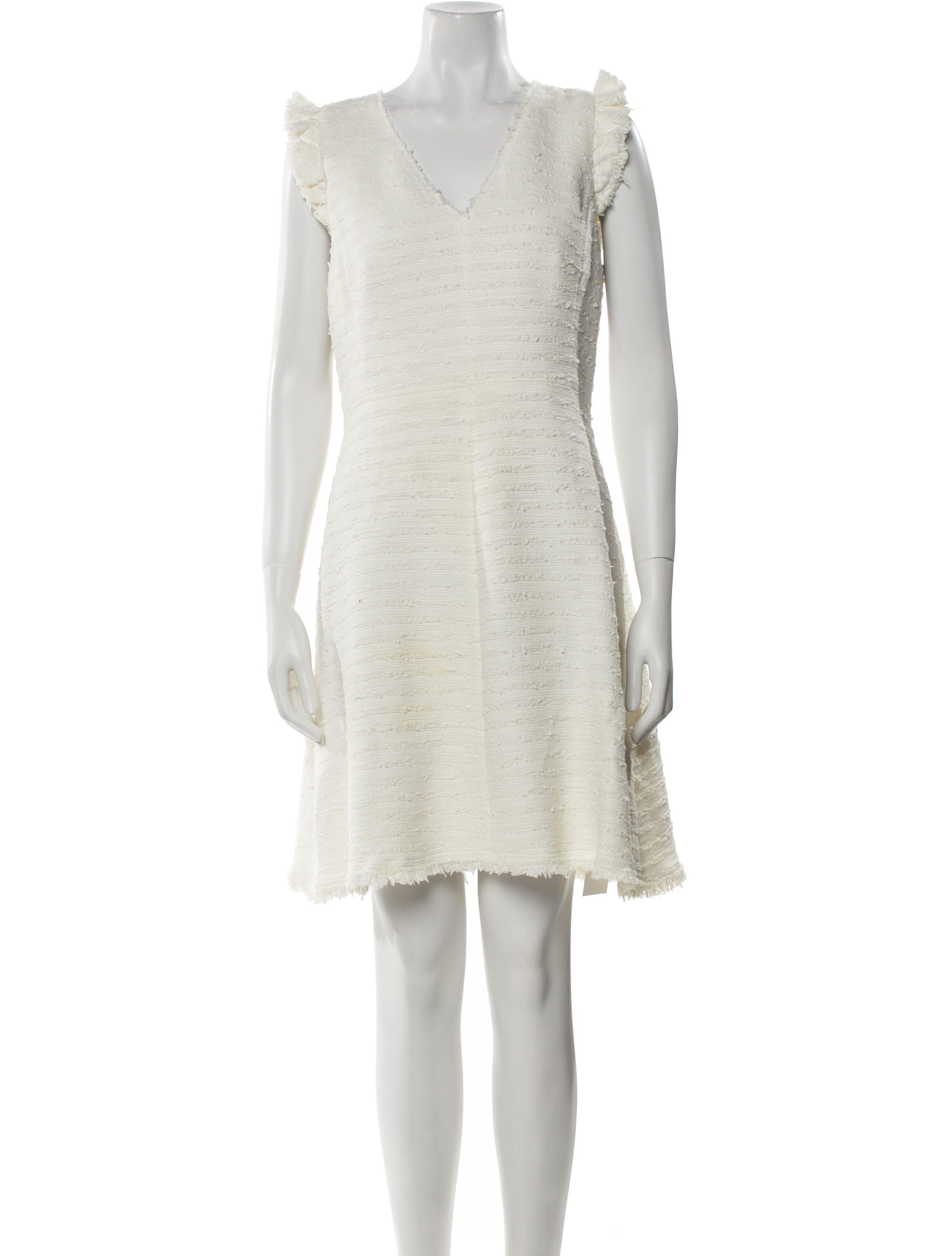 Rebecca Taylor V-Neck Mini Dress