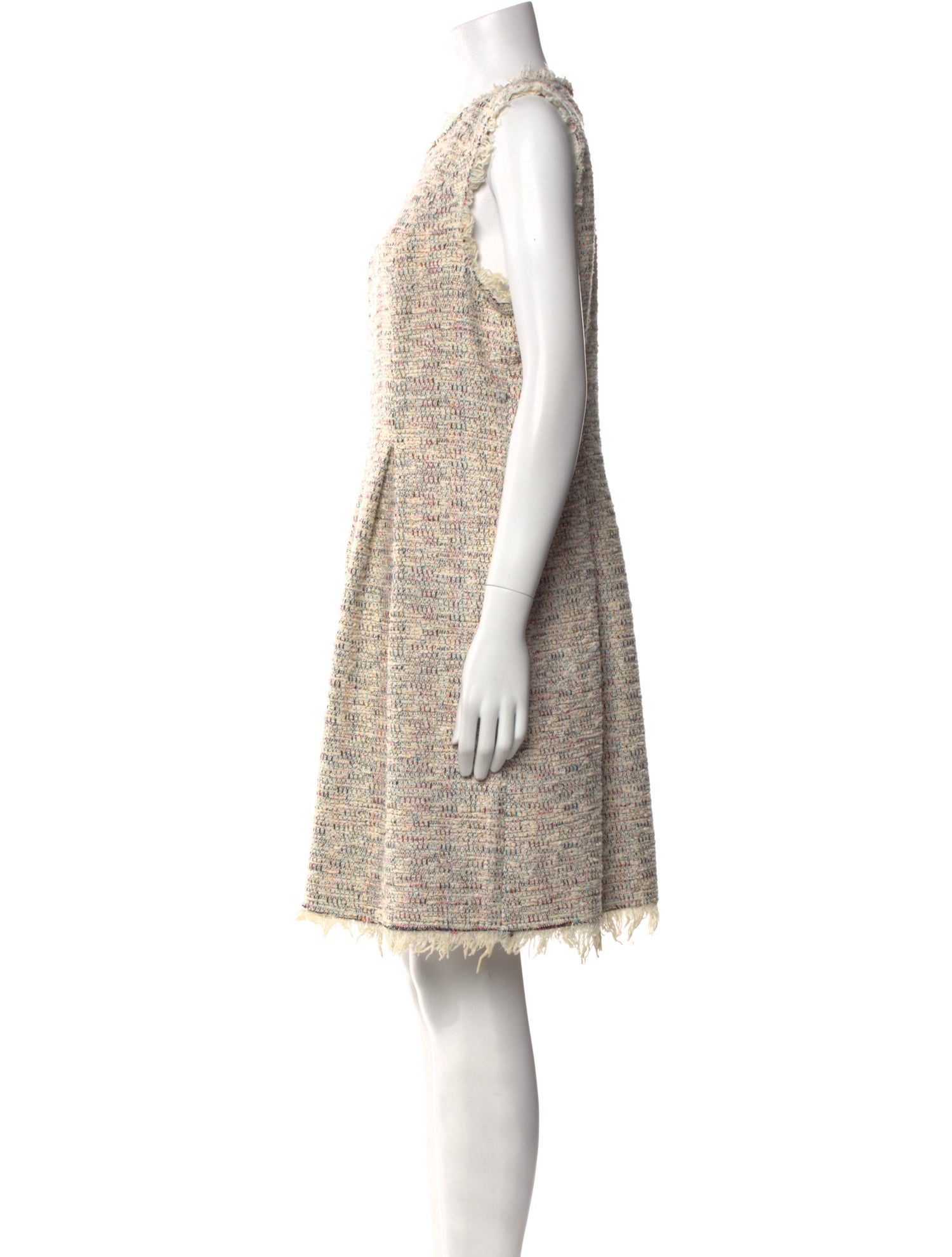 Rebecca Taylor Bateau Neckline Mini Dress