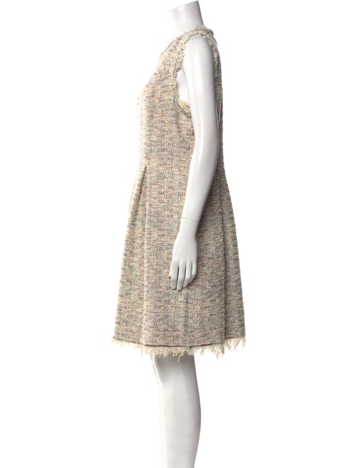 Rebecca Taylor Bateau Neckline Mini Dress