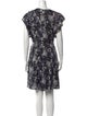 Rebecca Taylor Floral Print Mini Dress
