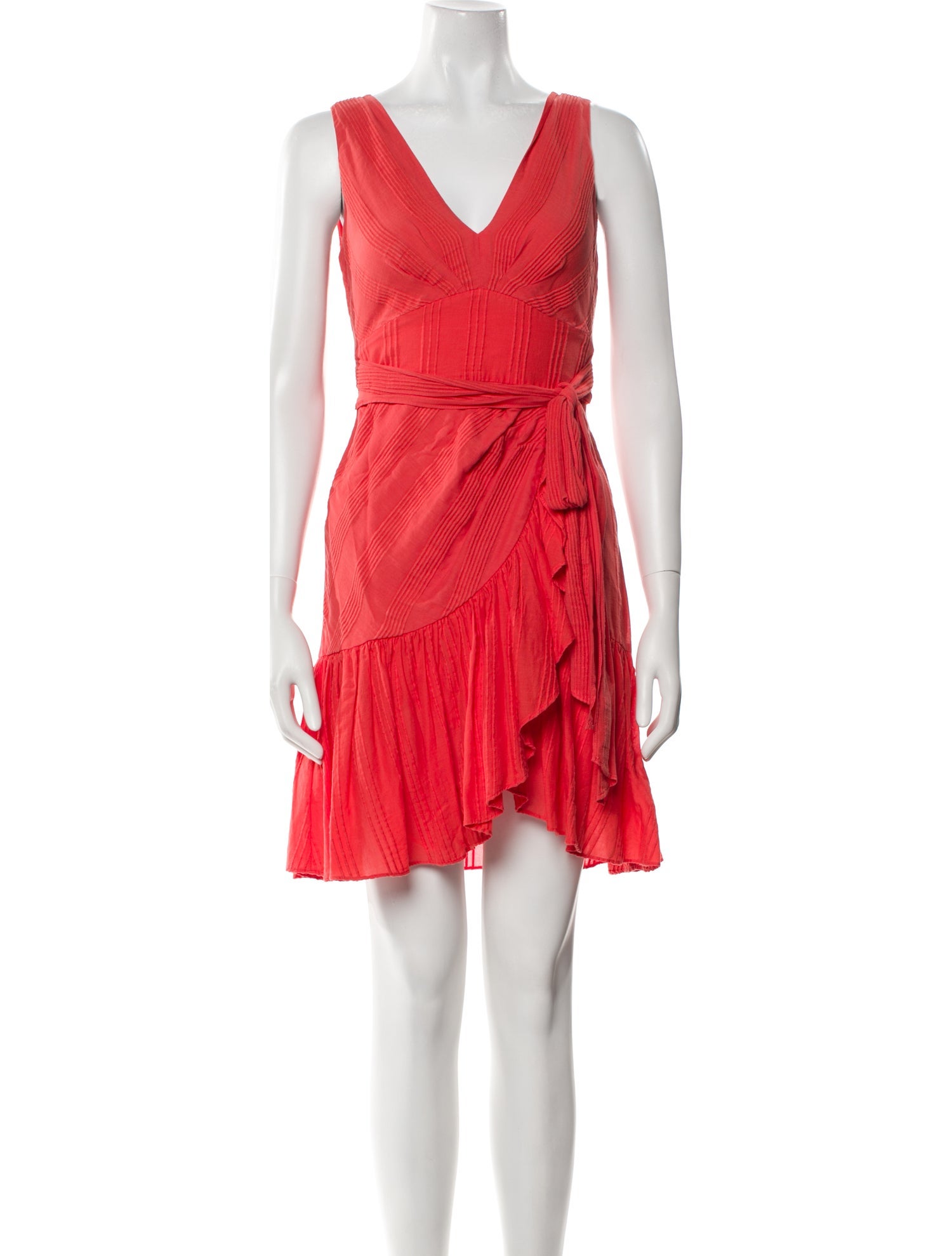 Rebecca Taylor V-Neck Mini Dress