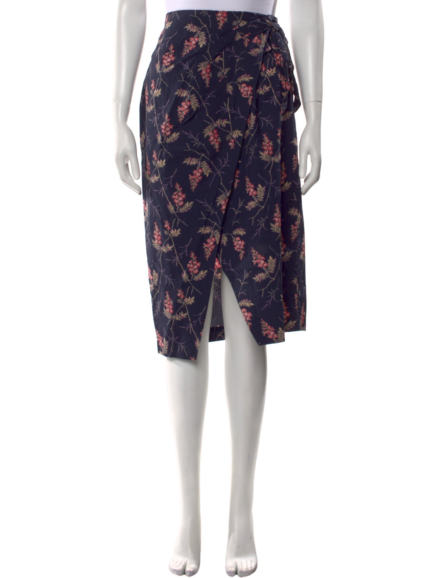 Rebecca Taylor Floral Print Knee-Length Skirt