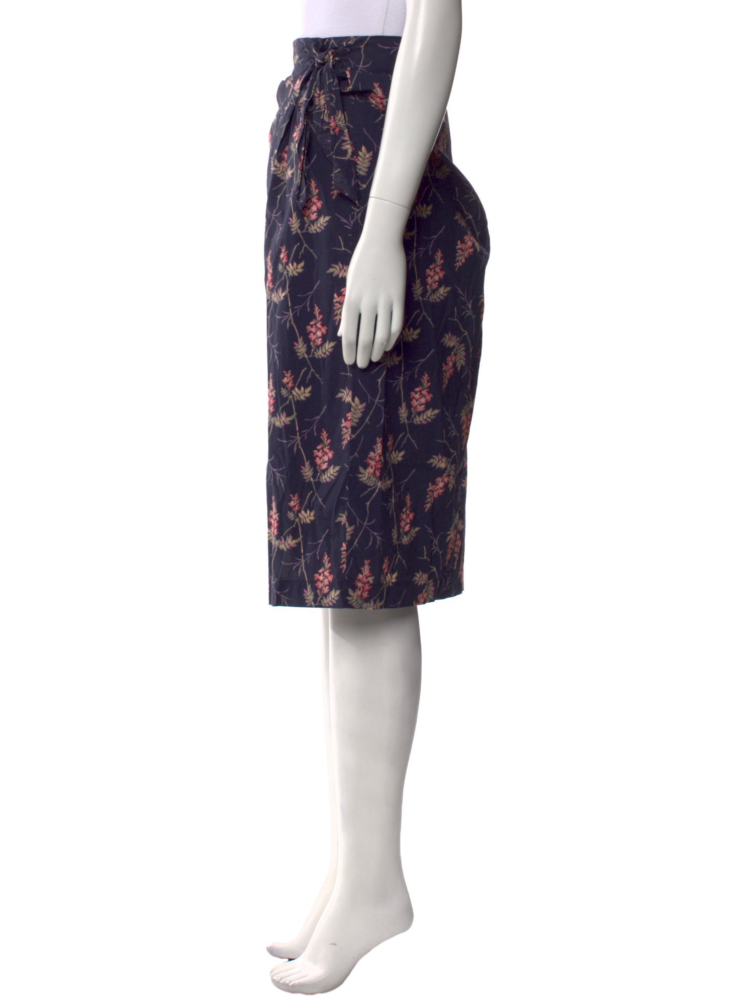 Rebecca Taylor Floral Print Knee-Length Skirt