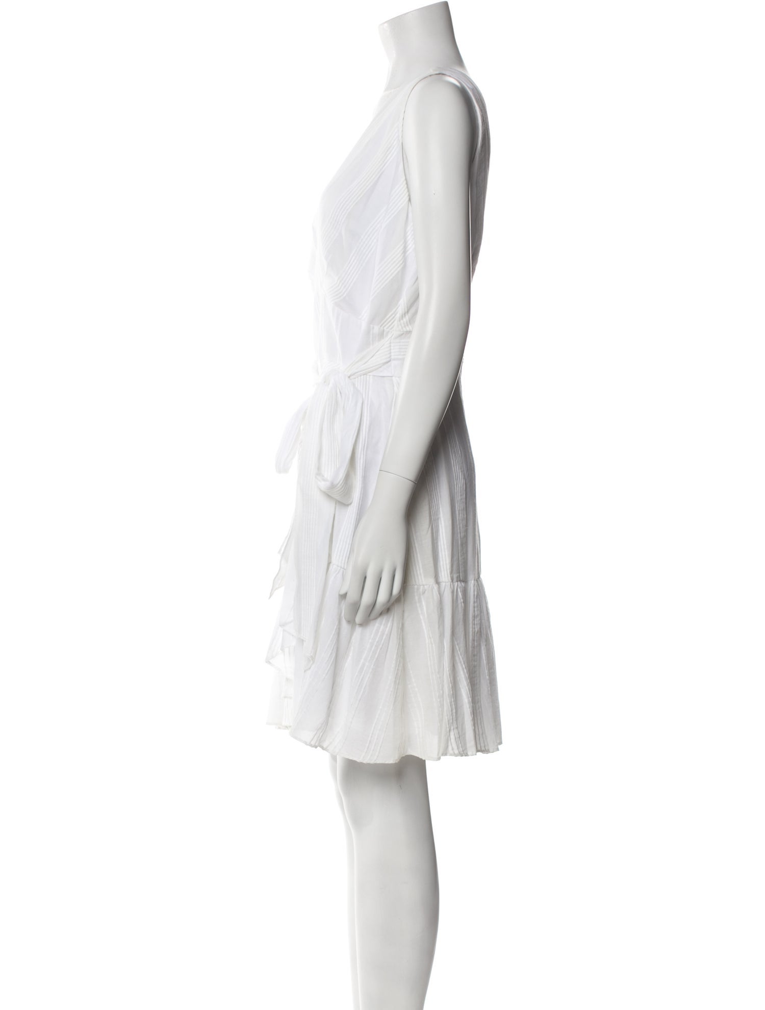 Rebecca Taylor V-Neck Knee-Length Dress