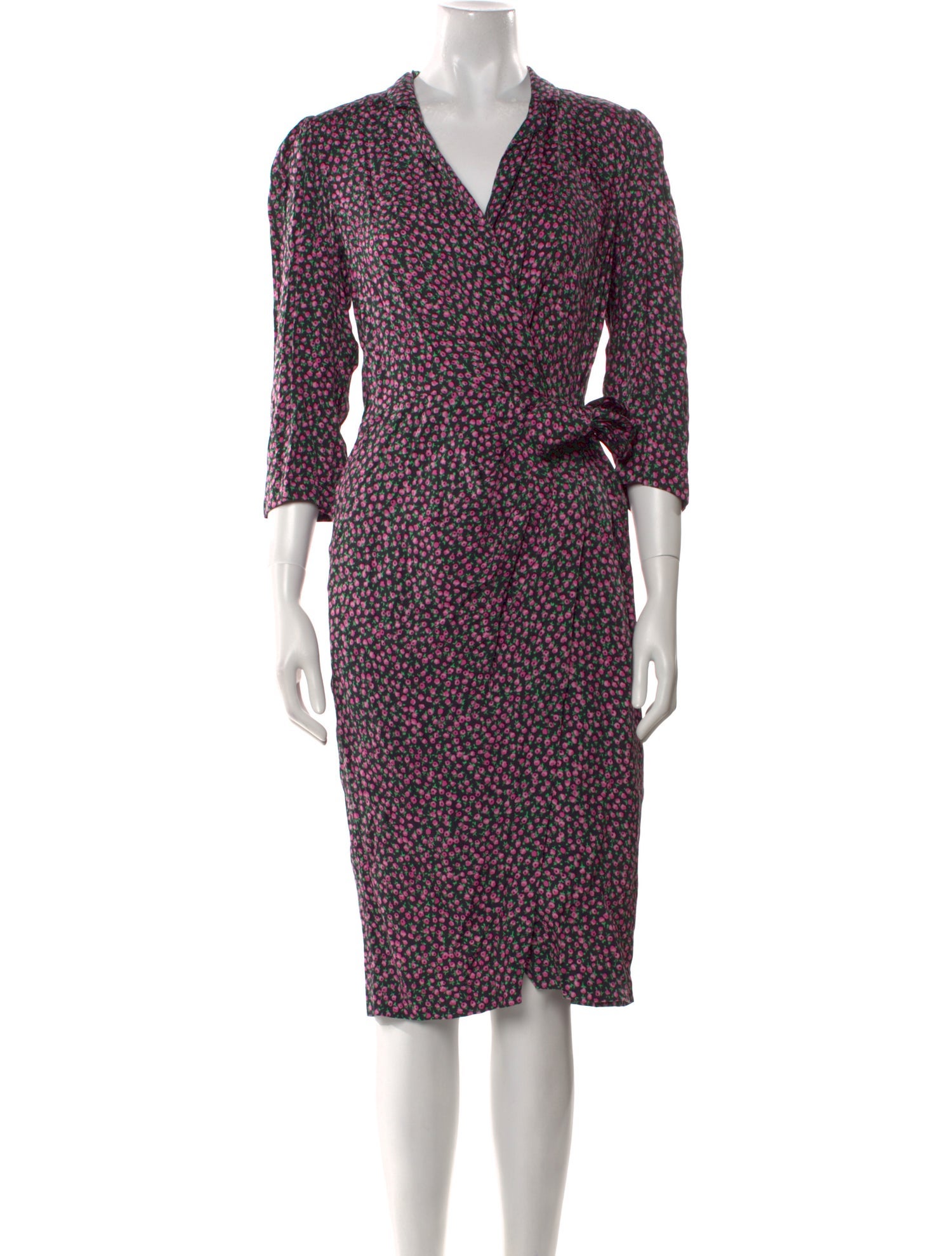 Rebecca Taylor Printed Midi Length Dress