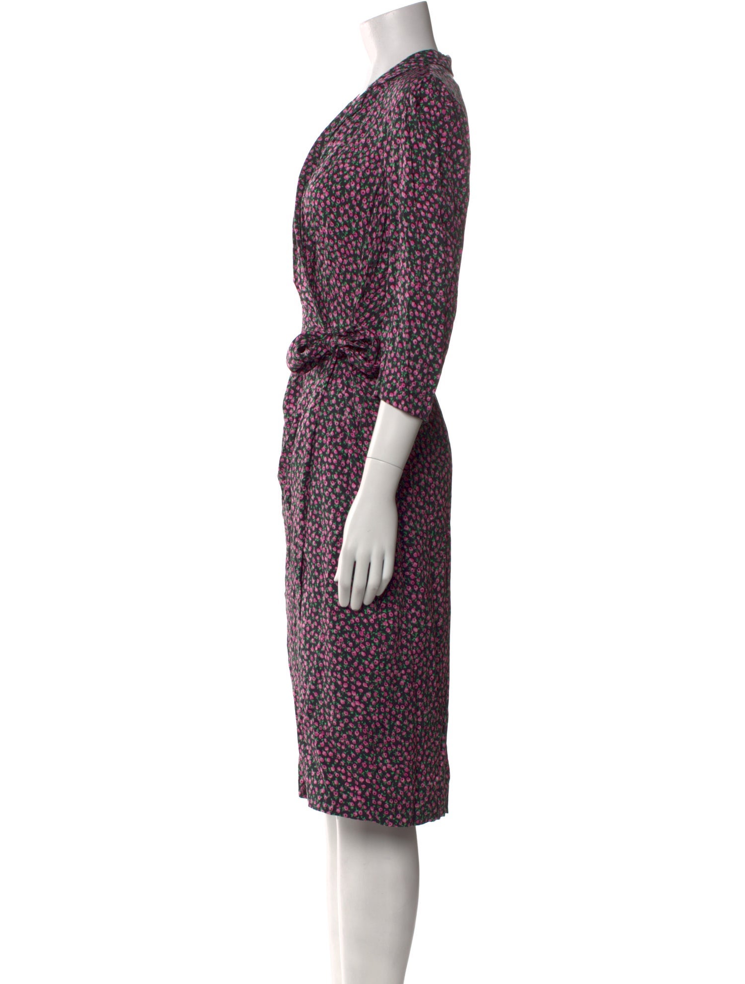 Rebecca Taylor Printed Midi Length Dress