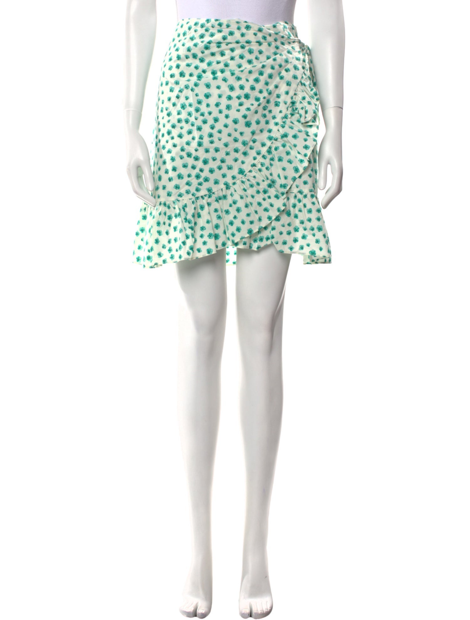 Rebecca Taylor Floral Print Mini Skirt