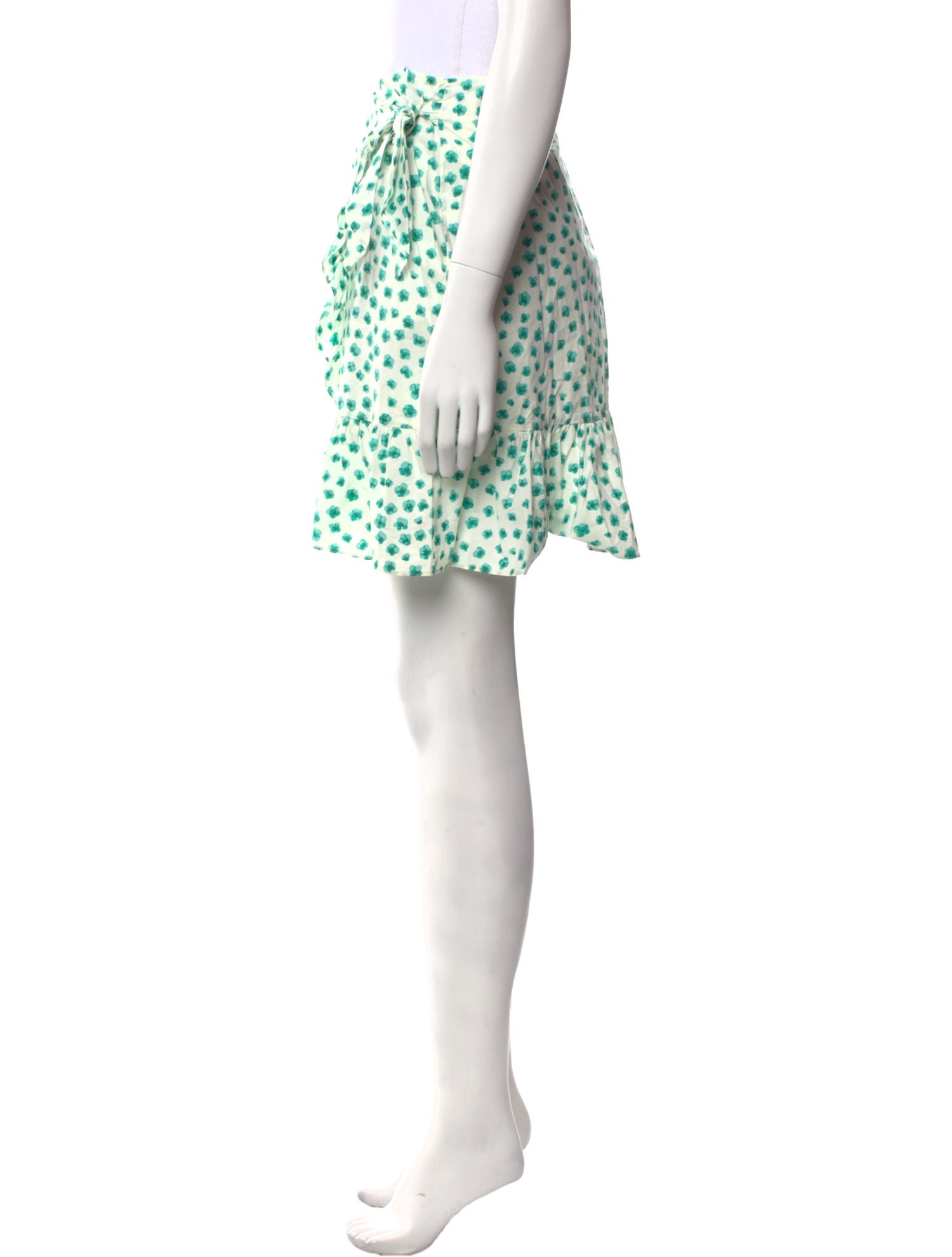 Rebecca Taylor Floral Print Mini Skirt