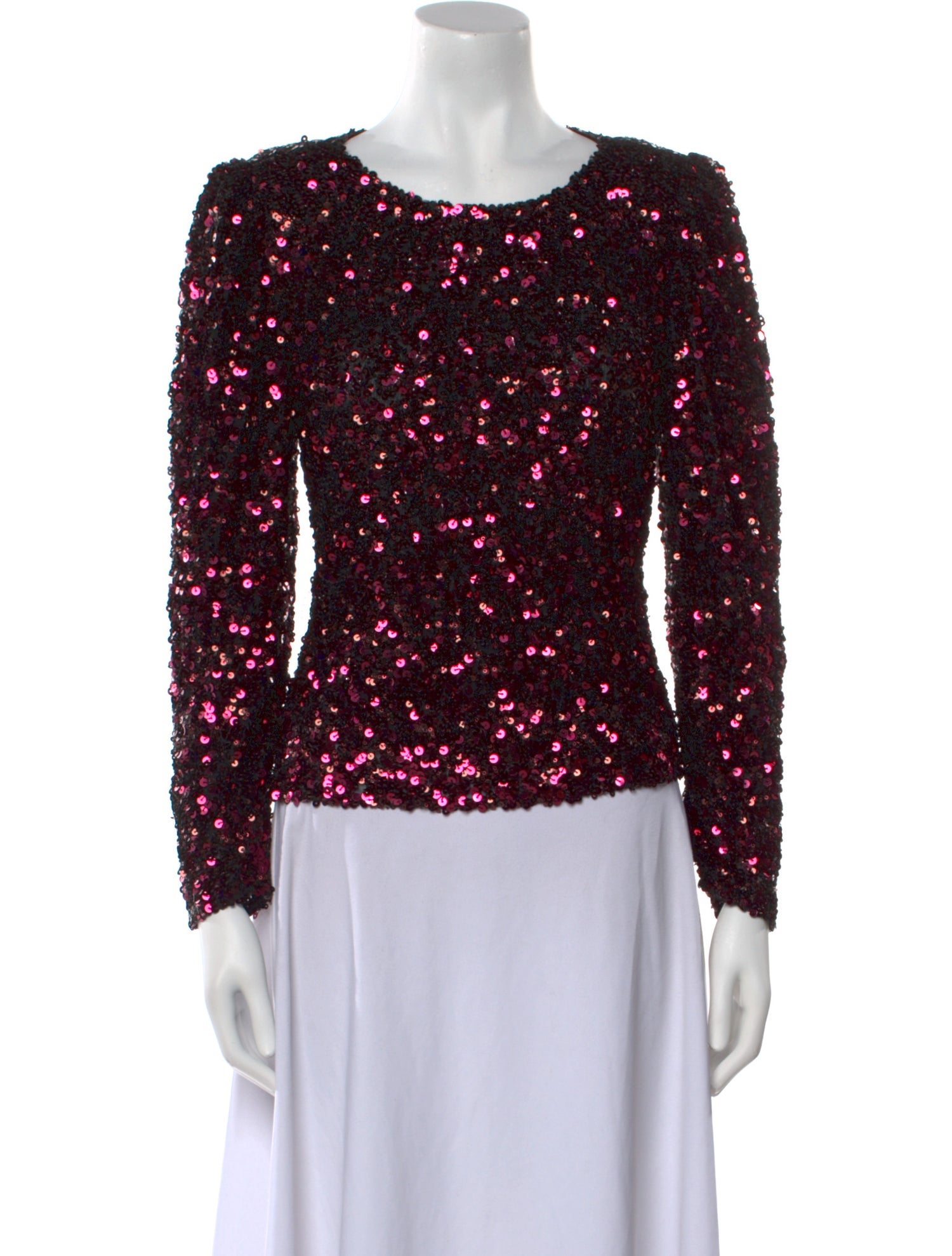 Rebecca Taylor Floral Print Scoop Neck Blouse