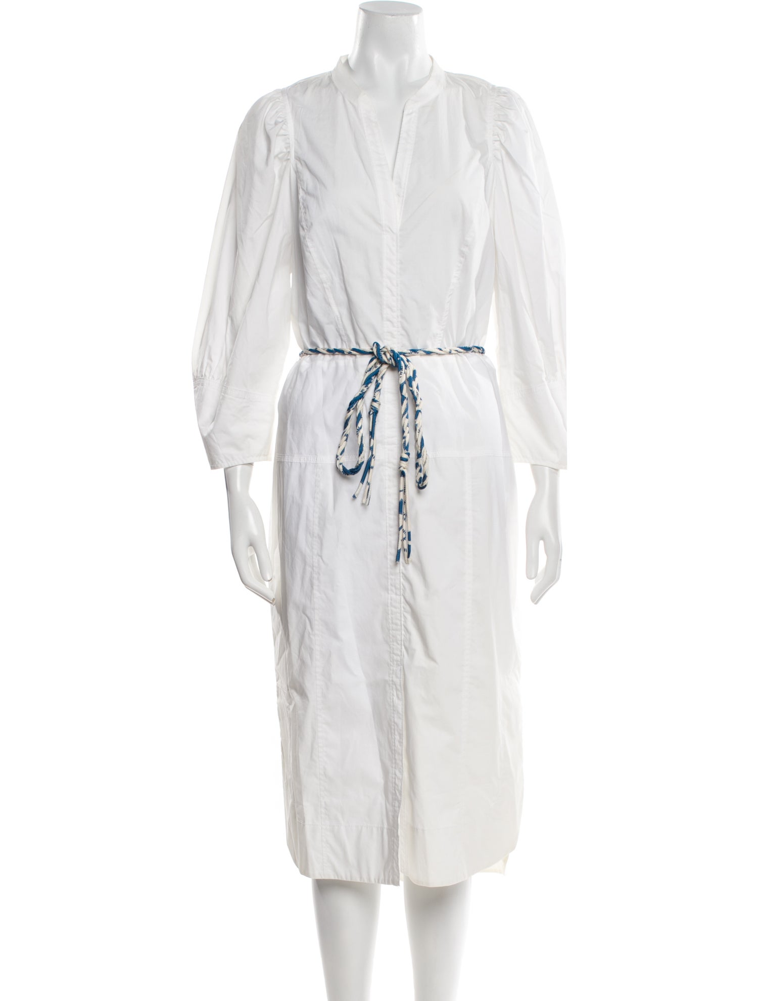 Rebecca Taylor V-Neck Long Dress