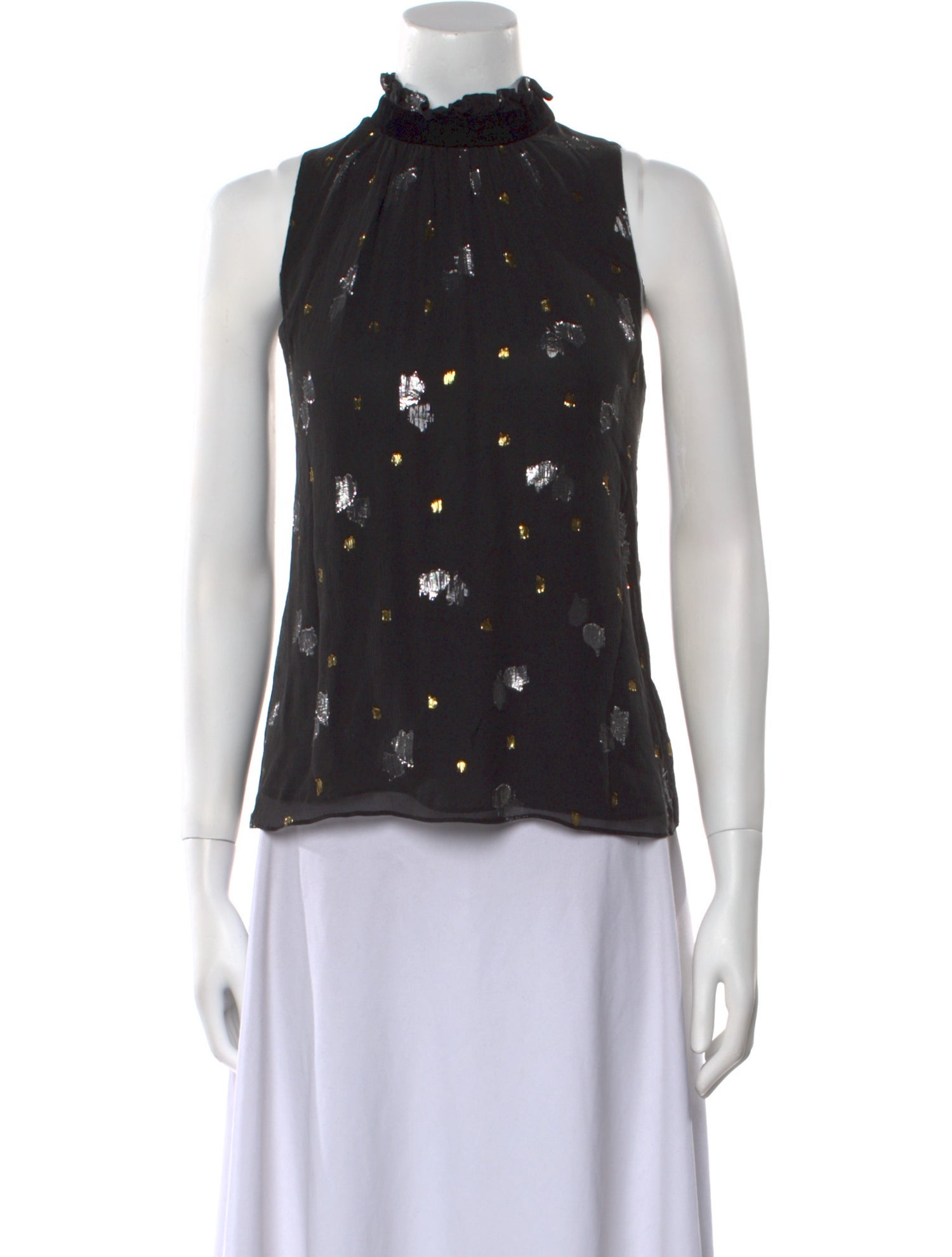 Rebecca Taylor Silk Printed Blouse