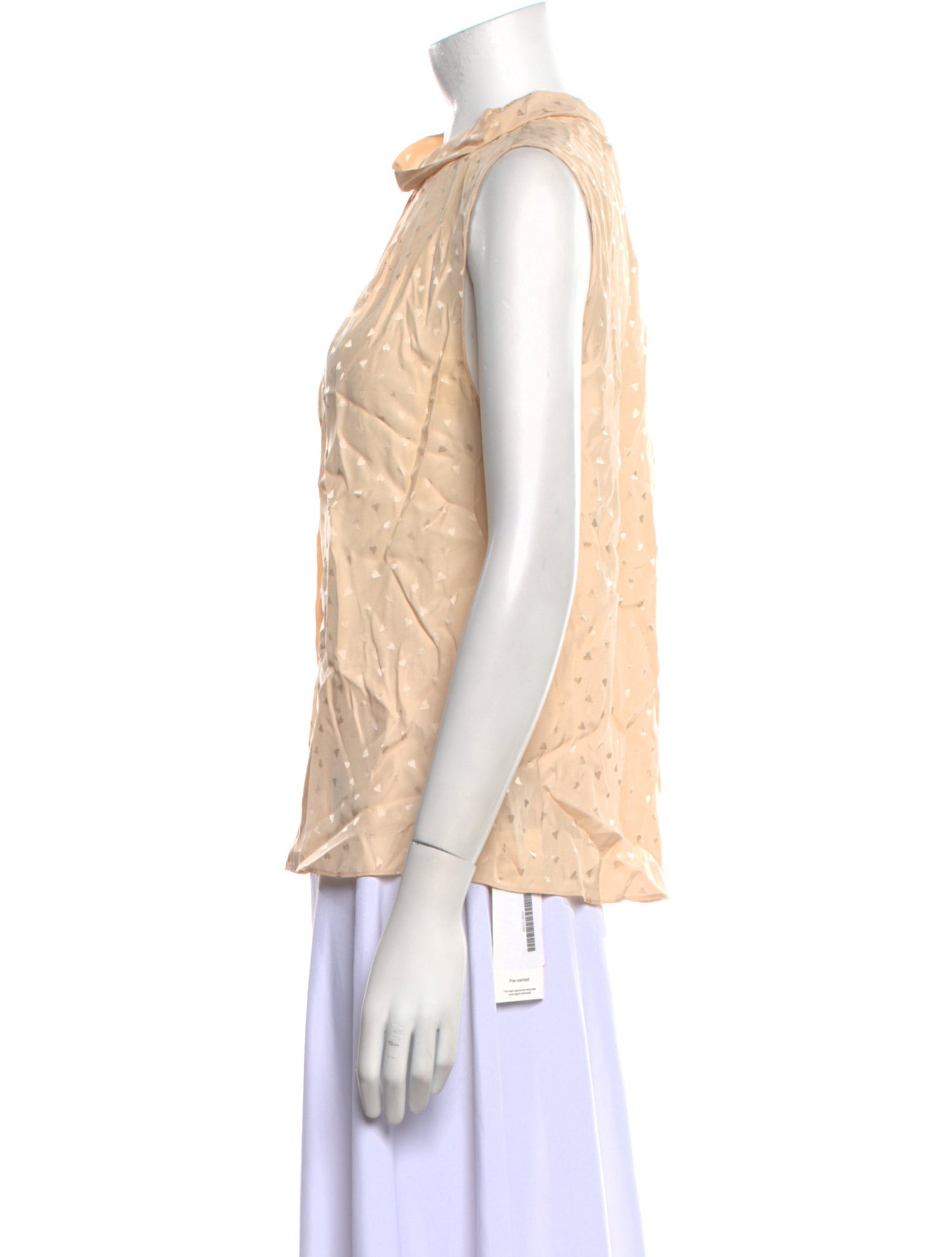 Rebecca Taylor Silk Crew Neck Blouse