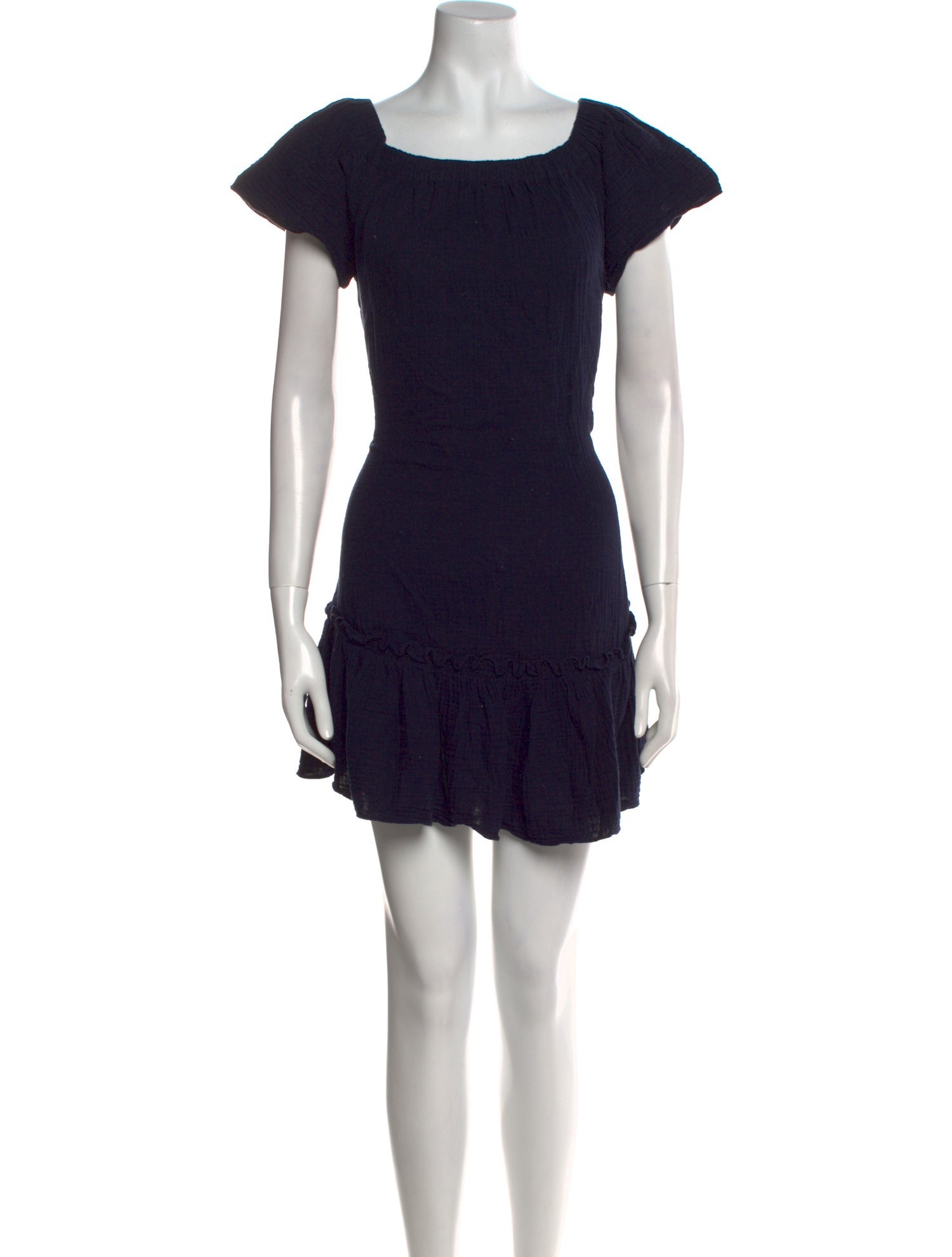 Rebecca Taylor Scoop Neck Mini Dress