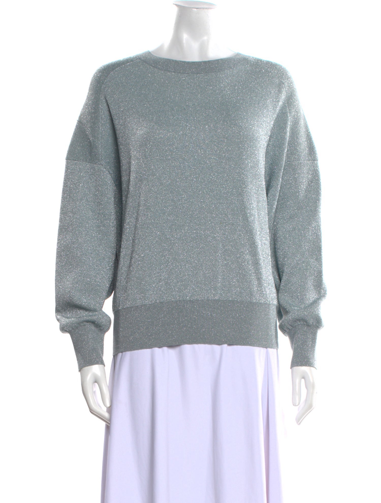 Rebecca Taylor Bateau Neckline Long Sleeve Sweatshirt