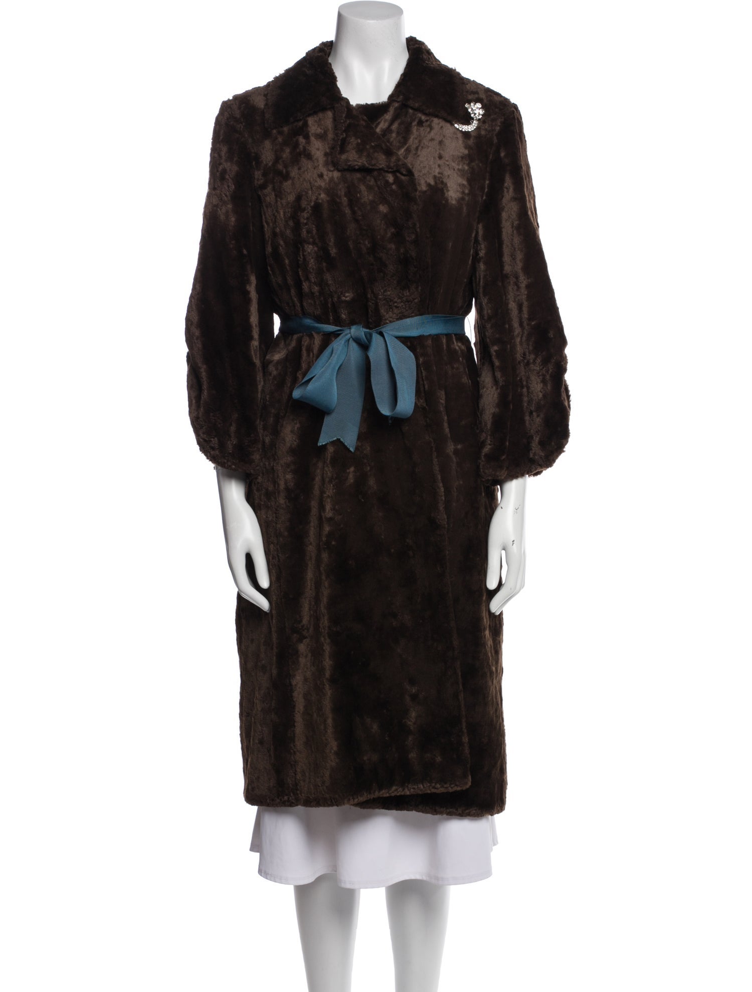 Rebecca Taylor Faux Fur Faux Fur Coat