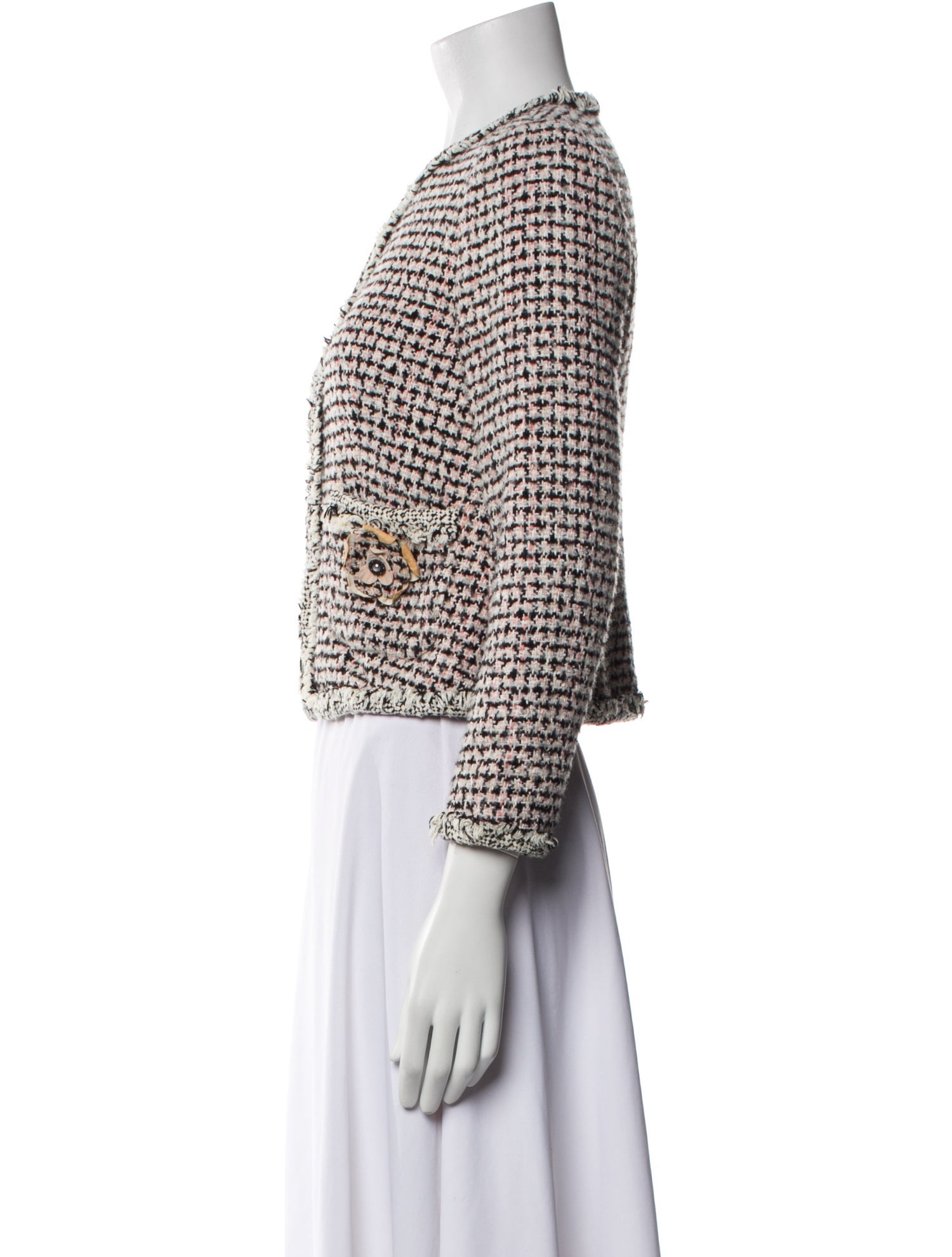 Rebecca Taylor Tweed Pattern Jacket