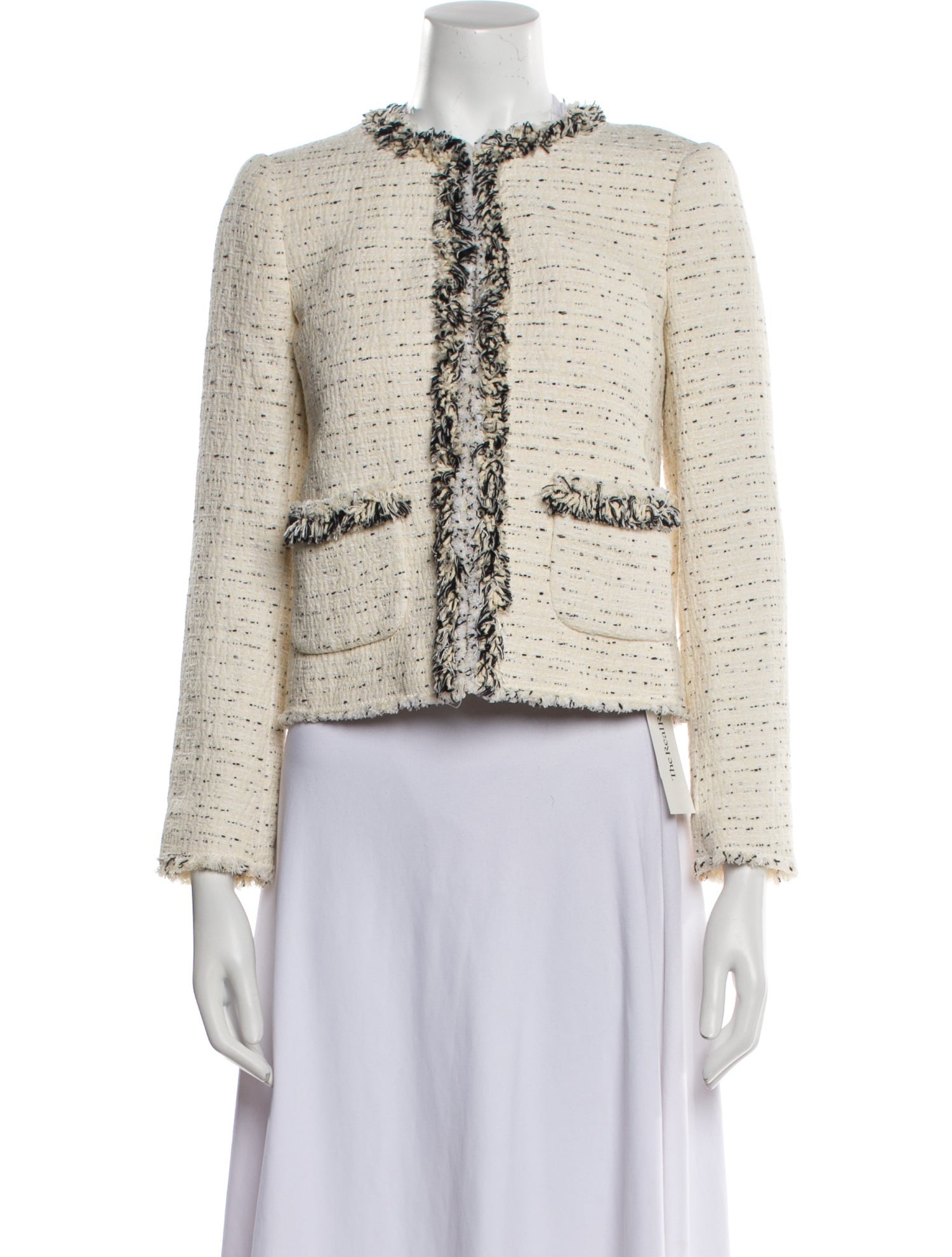 Rebecca Taylor Tweed Pattern Jacket