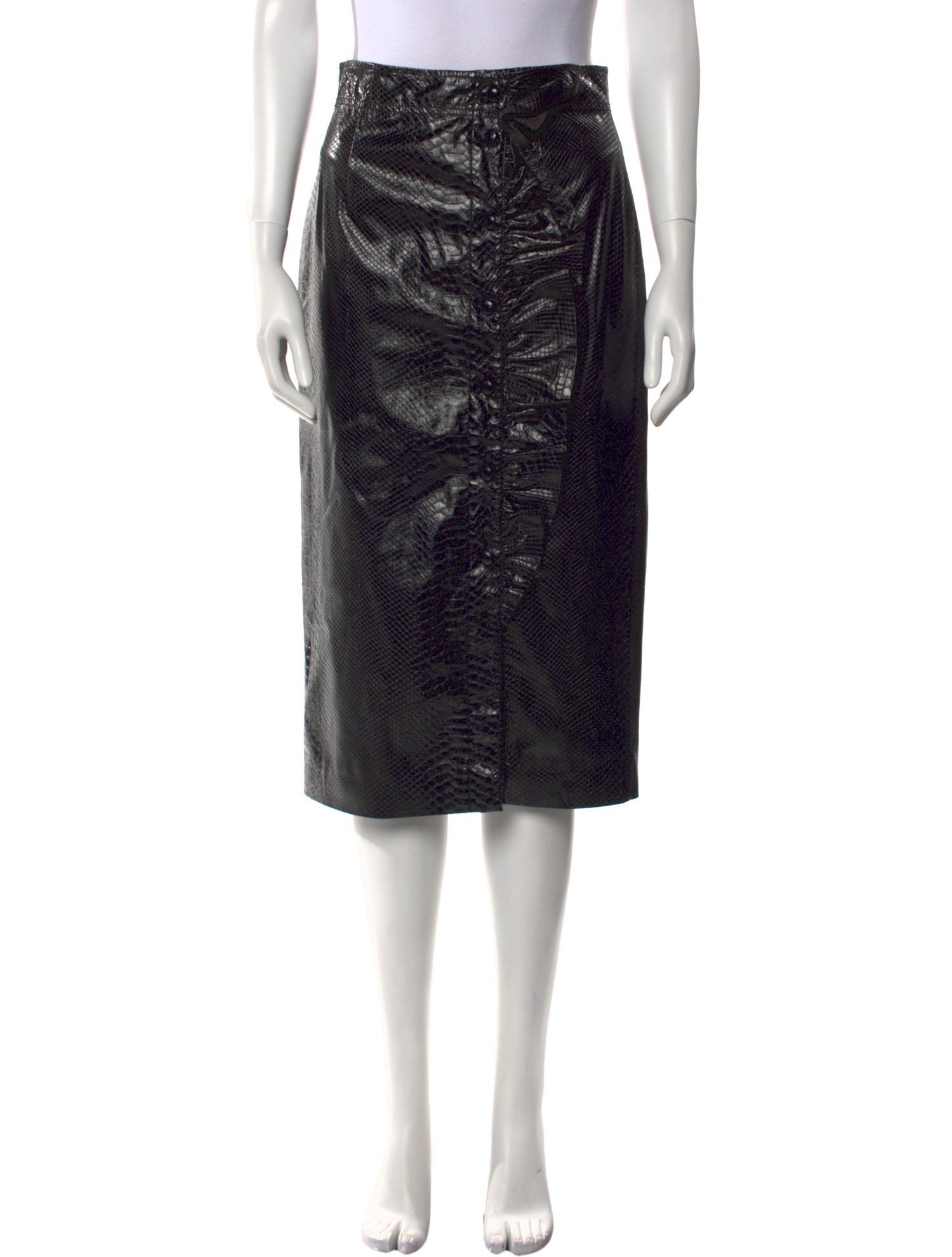 Rebecca Taylor Ruffle Embellishment Knee-Length Skirt