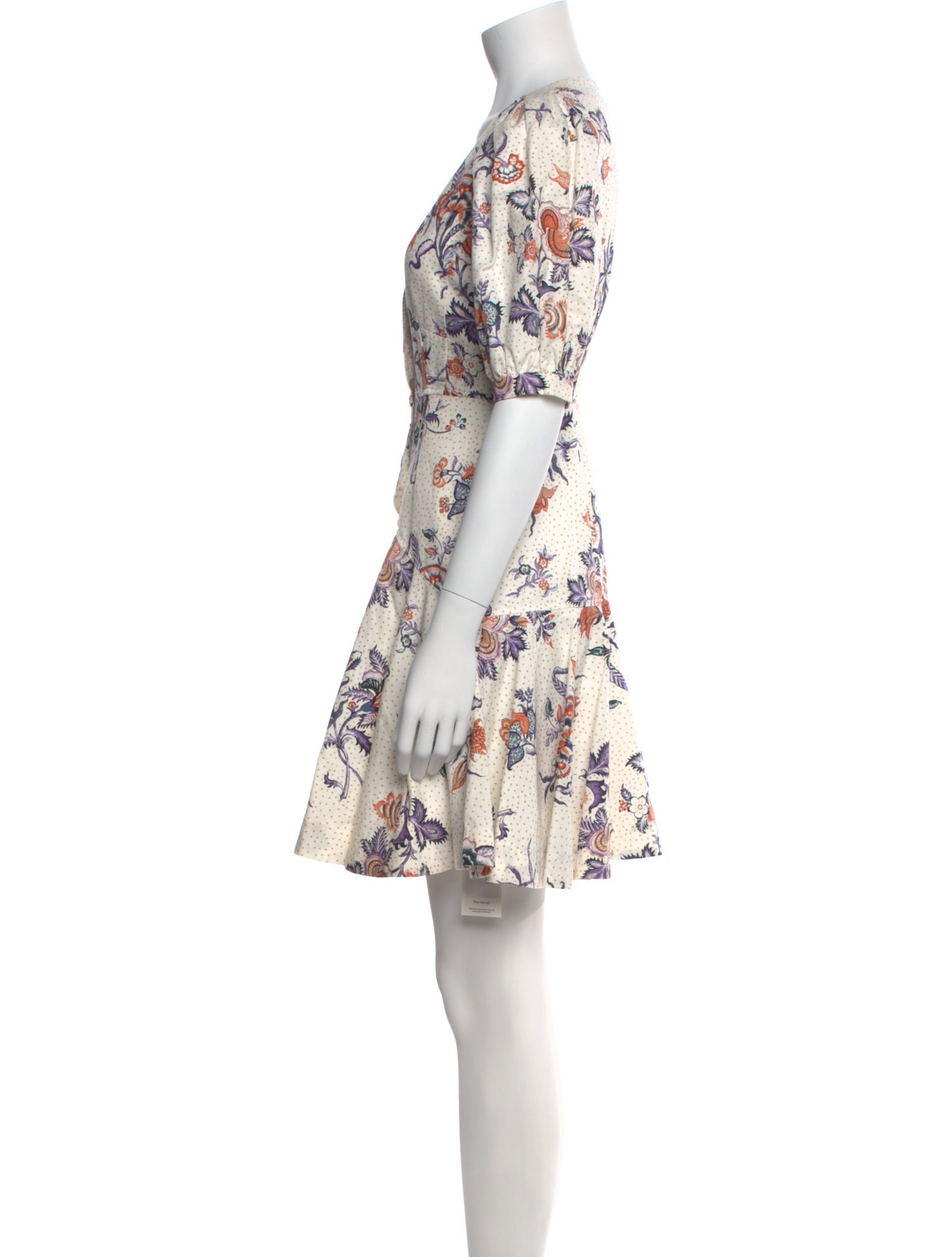 Rebecca Taylor Floral Print Mini Dress