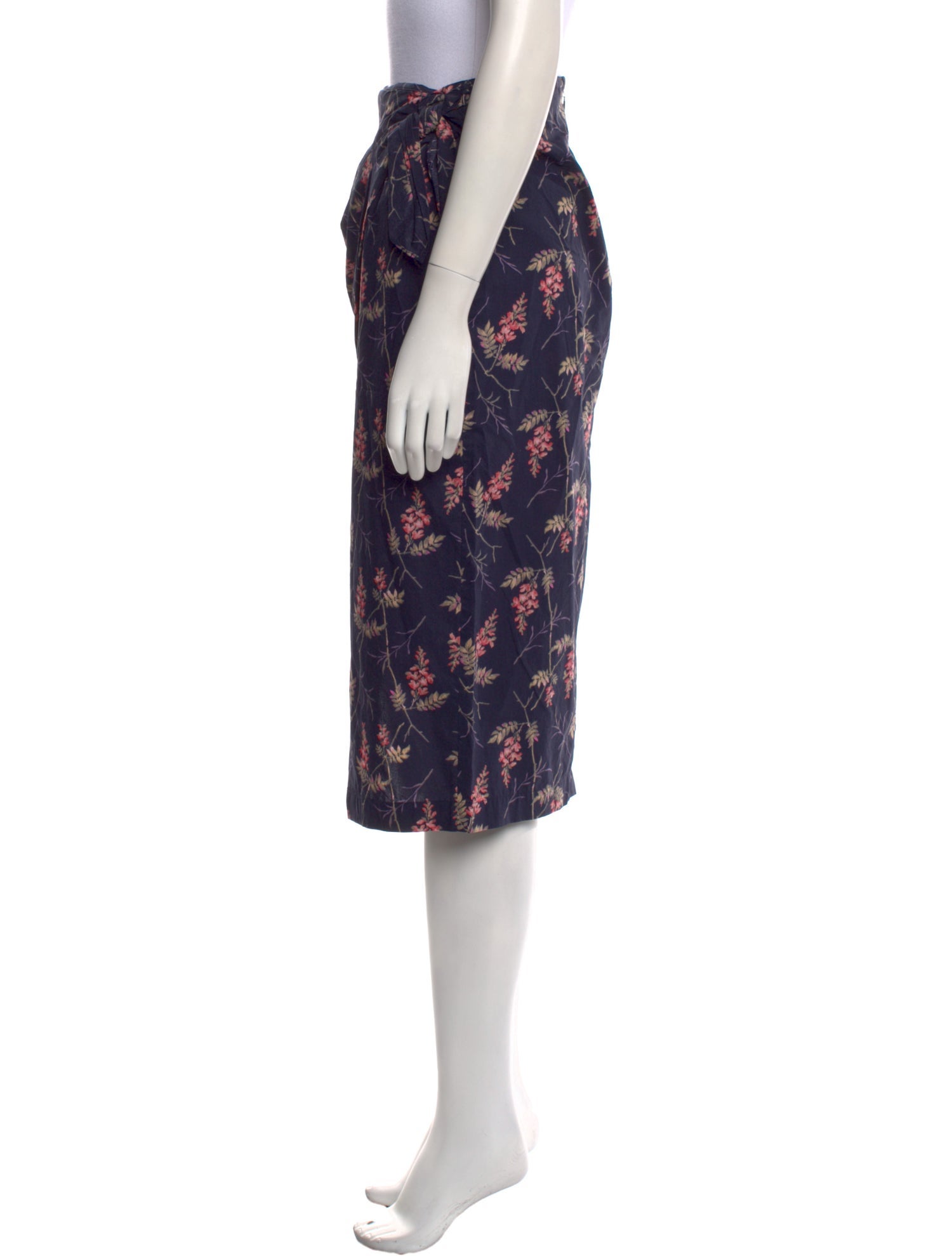 Rebecca Taylor Floral Print Knee-Length Skirt