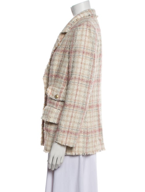 Rebecca Taylor Plaid Print Blazer