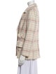Rebecca Taylor Plaid Print Blazer