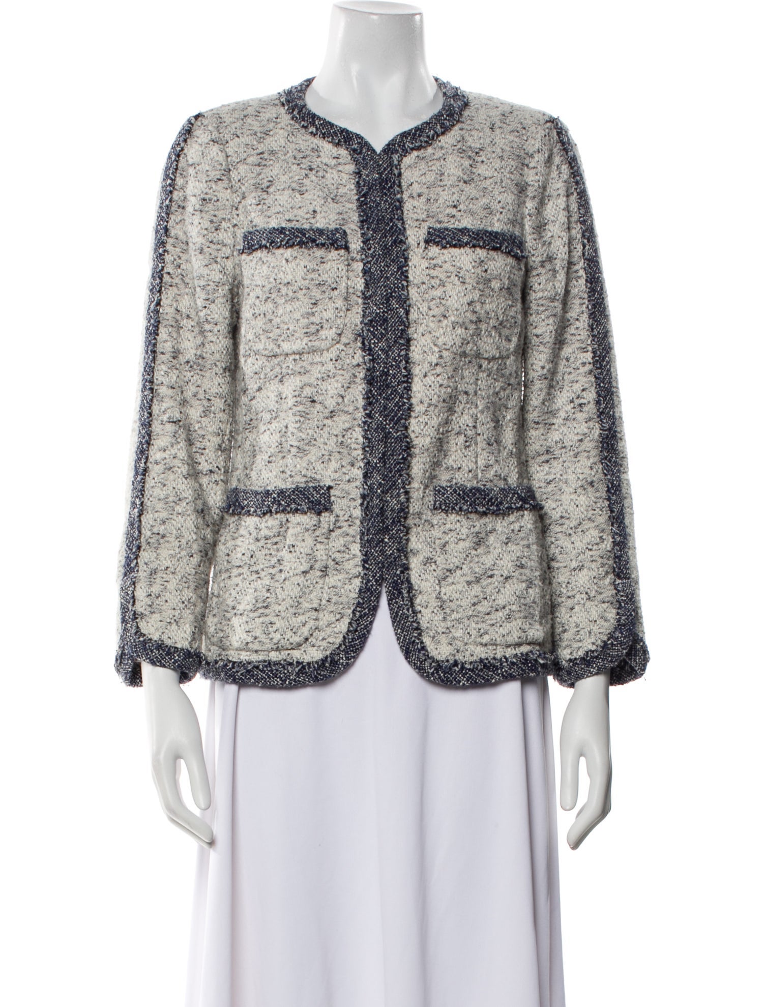 Rebecca Taylor Tweed Pattern Jacket