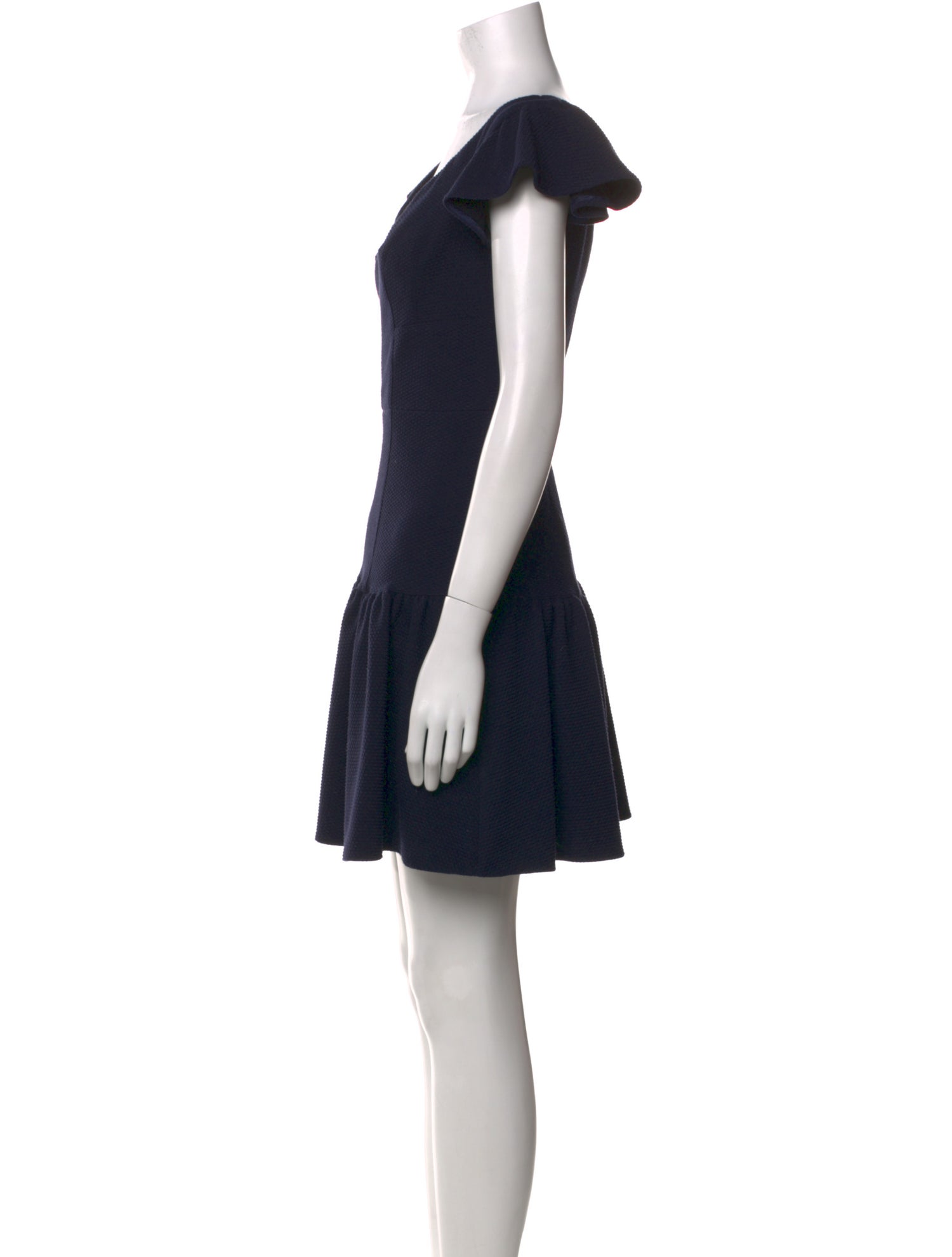 Rebecca Taylor V-Neck Mini Dress