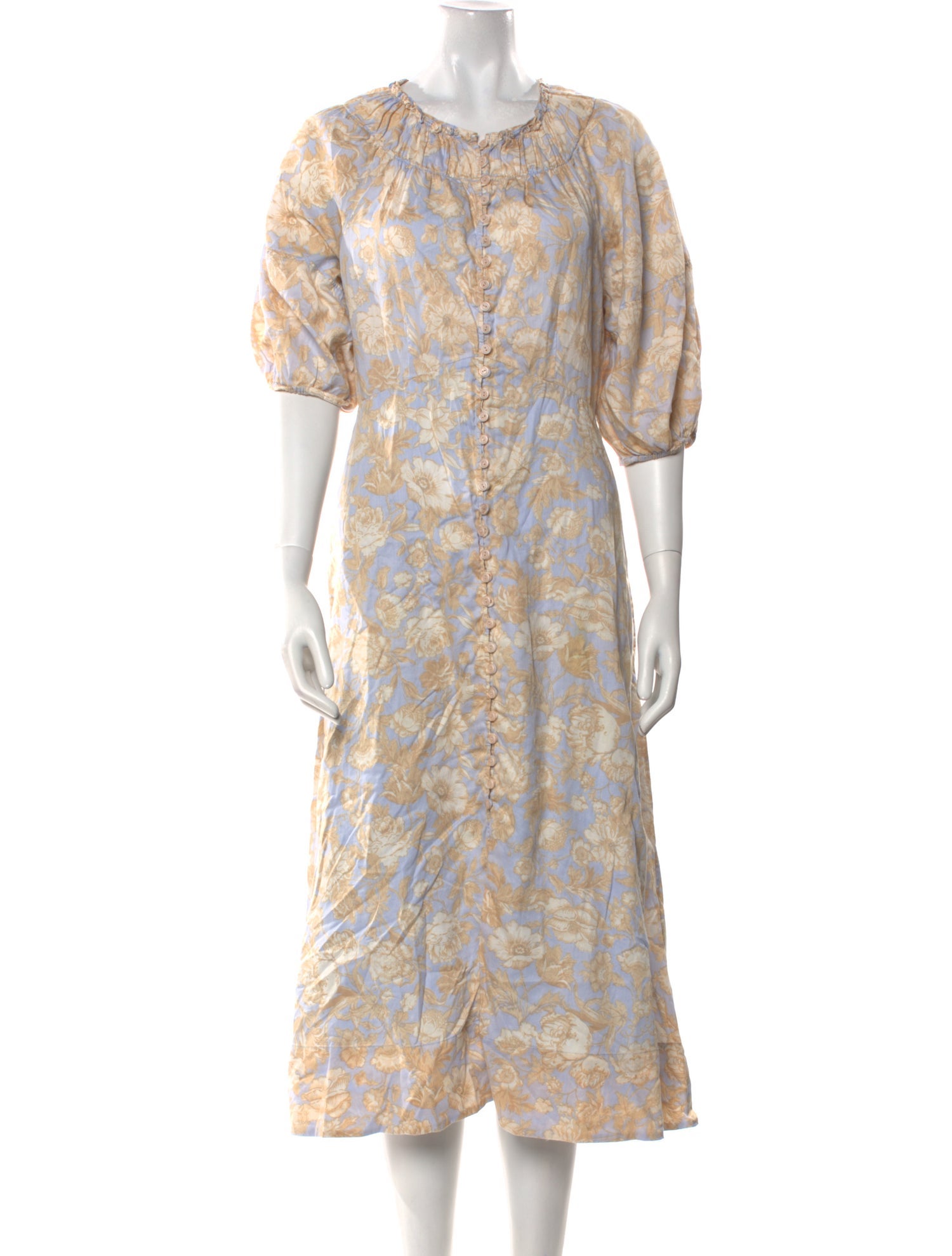 Rebecca Taylor Printed Midi Length Dress w/ Tags
