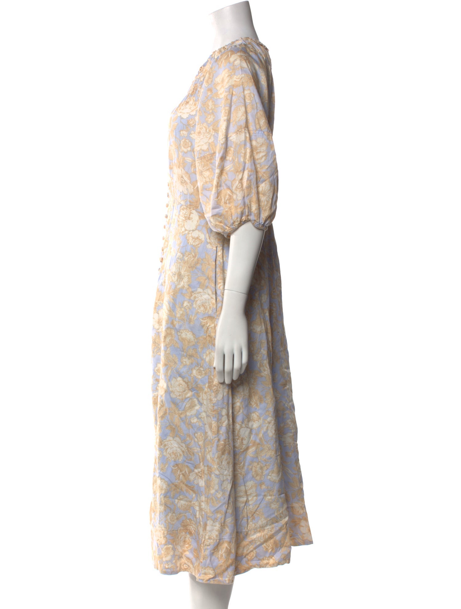 Rebecca Taylor Printed Midi Length Dress w/ Tags
