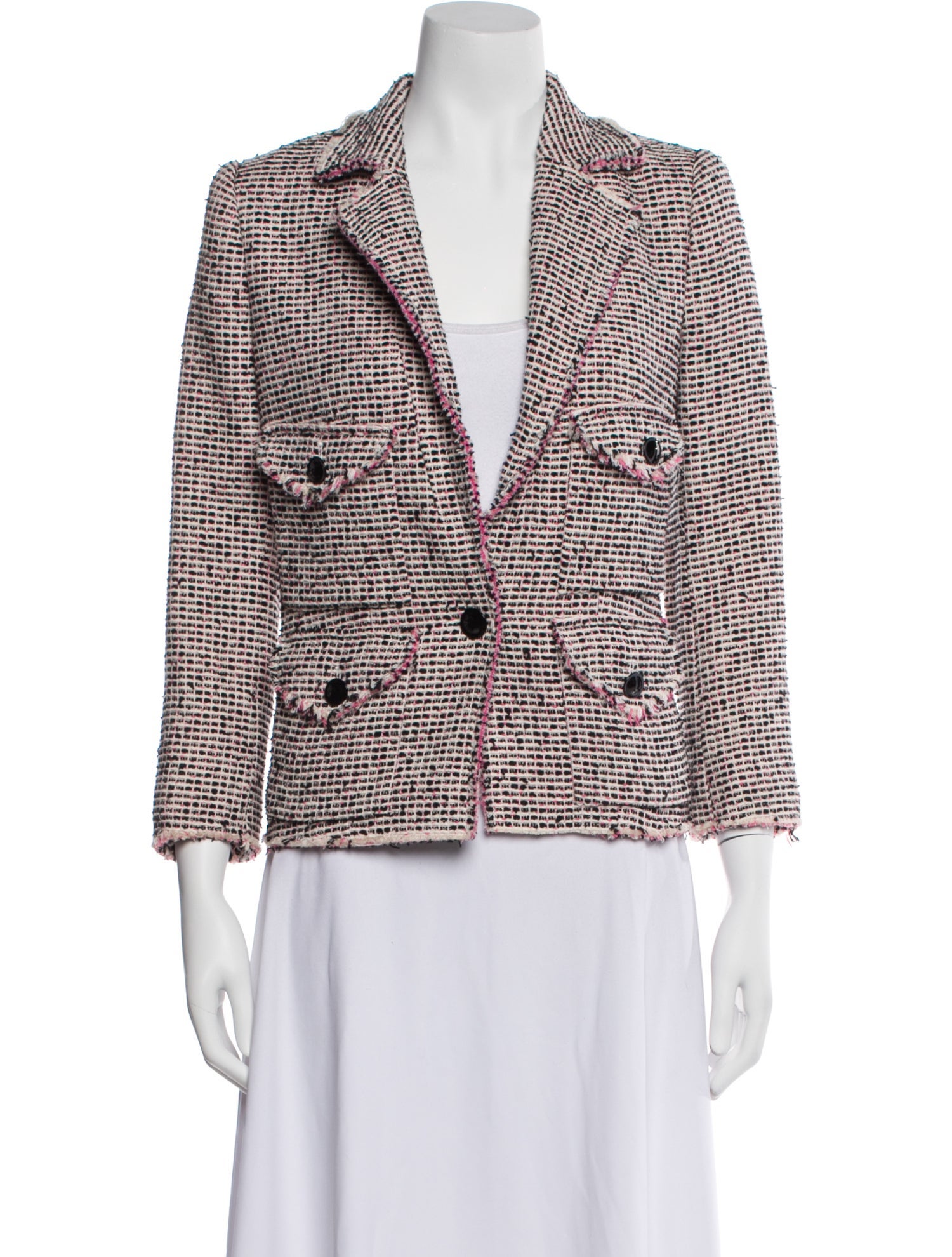 Rebecca Taylor Tweed Pattern Blazer w/ Tags