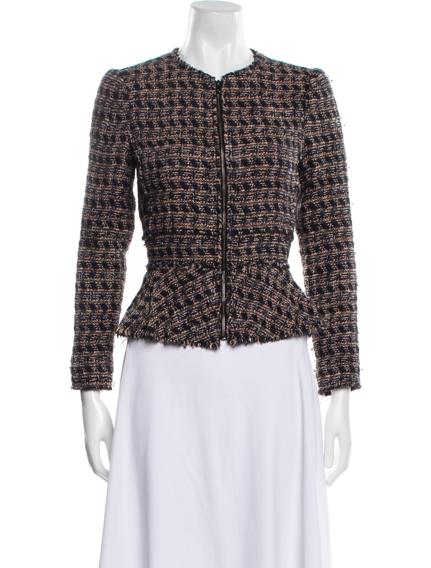 Rebecca Taylor Tweed Pattern Evening Jacket