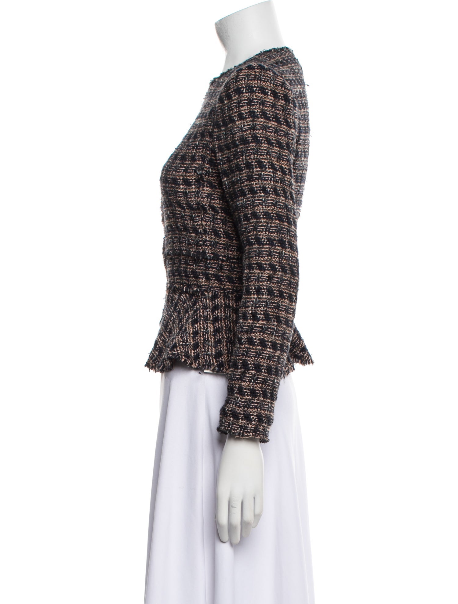Rebecca Taylor Tweed Pattern Evening Jacket