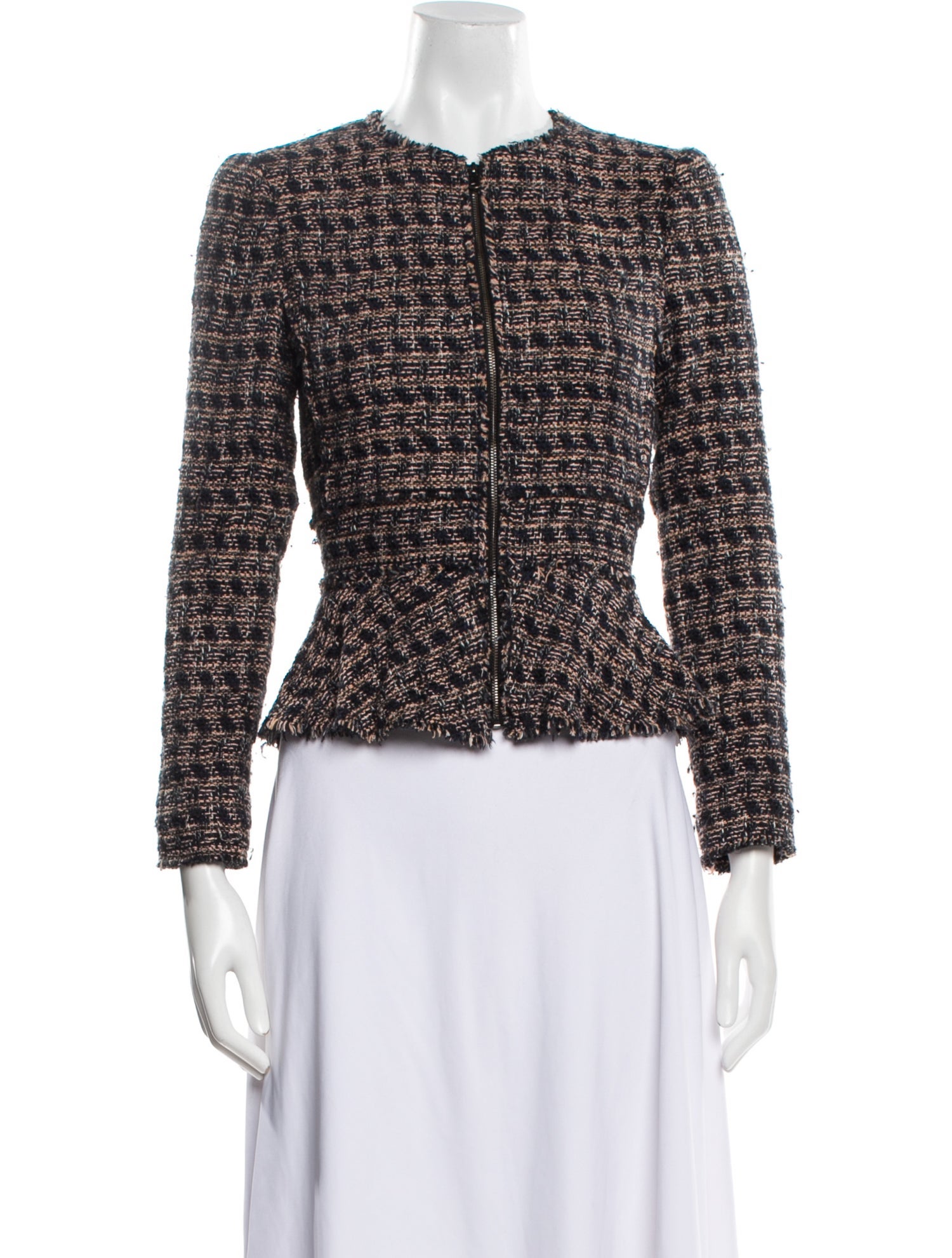 Rebecca Taylor Tweed Pattern Evening Jacket