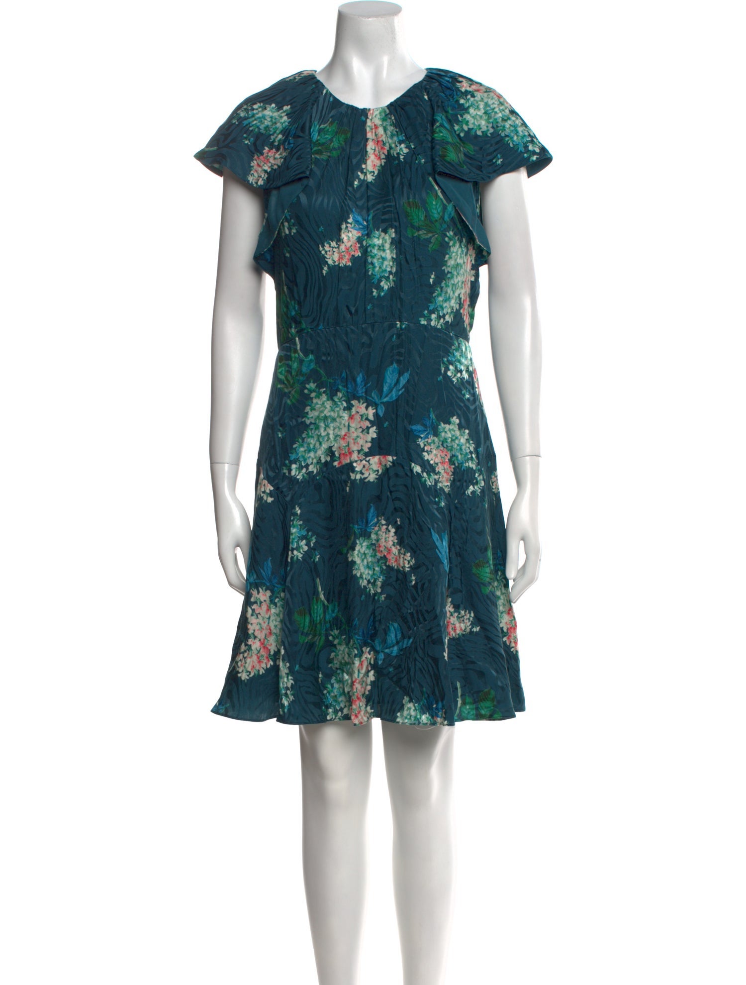 Rebecca Taylor Floral Print Mini Dress w/ Tags