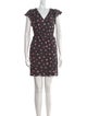 Rebecca Taylor Floral Print Mini Dress
