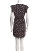 Rebecca Taylor Floral Print Mini Dress