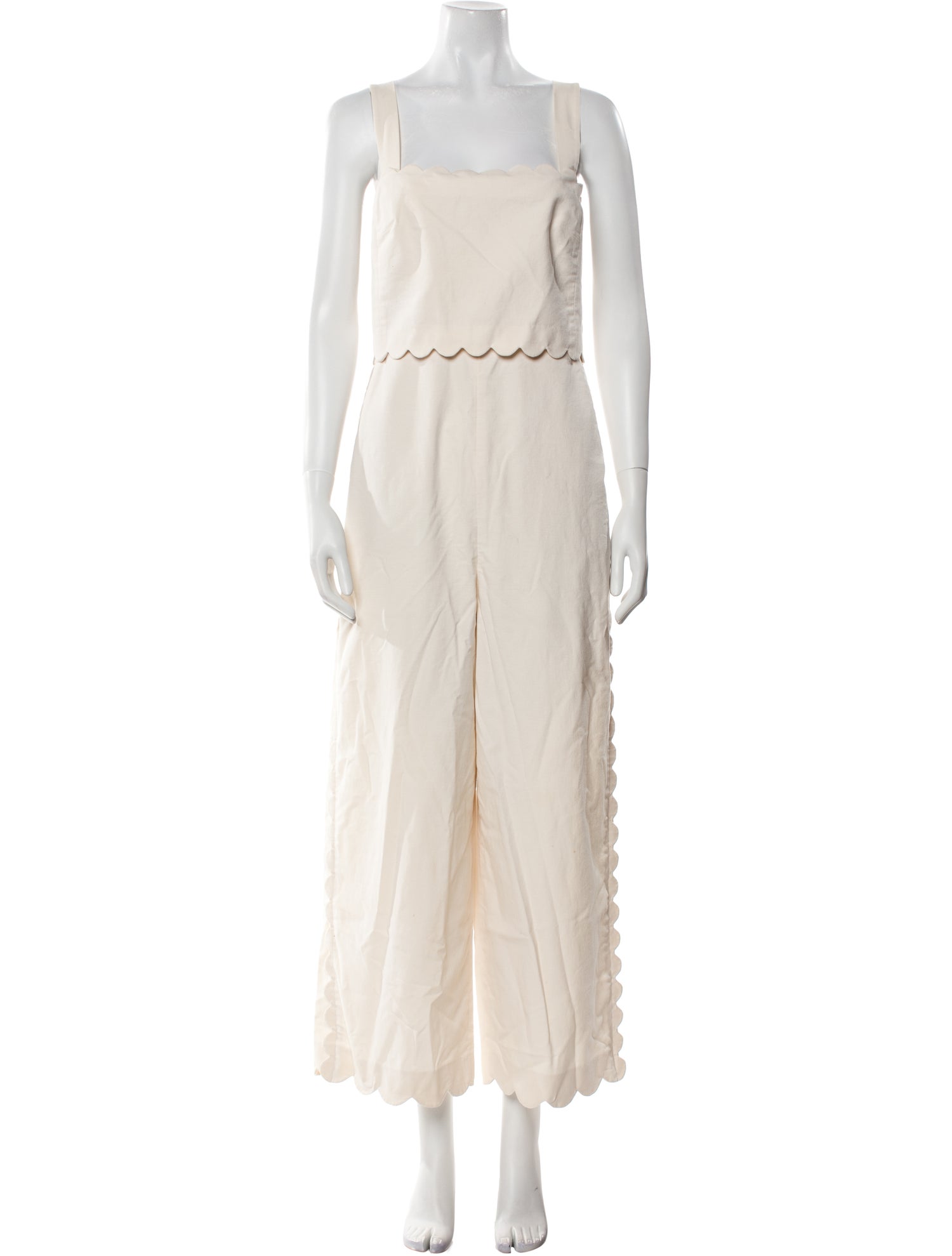 Rebecca Taylor Square Neckline Jumpsuit