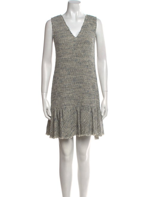 Rebecca Taylor V-Neck Mini Dress