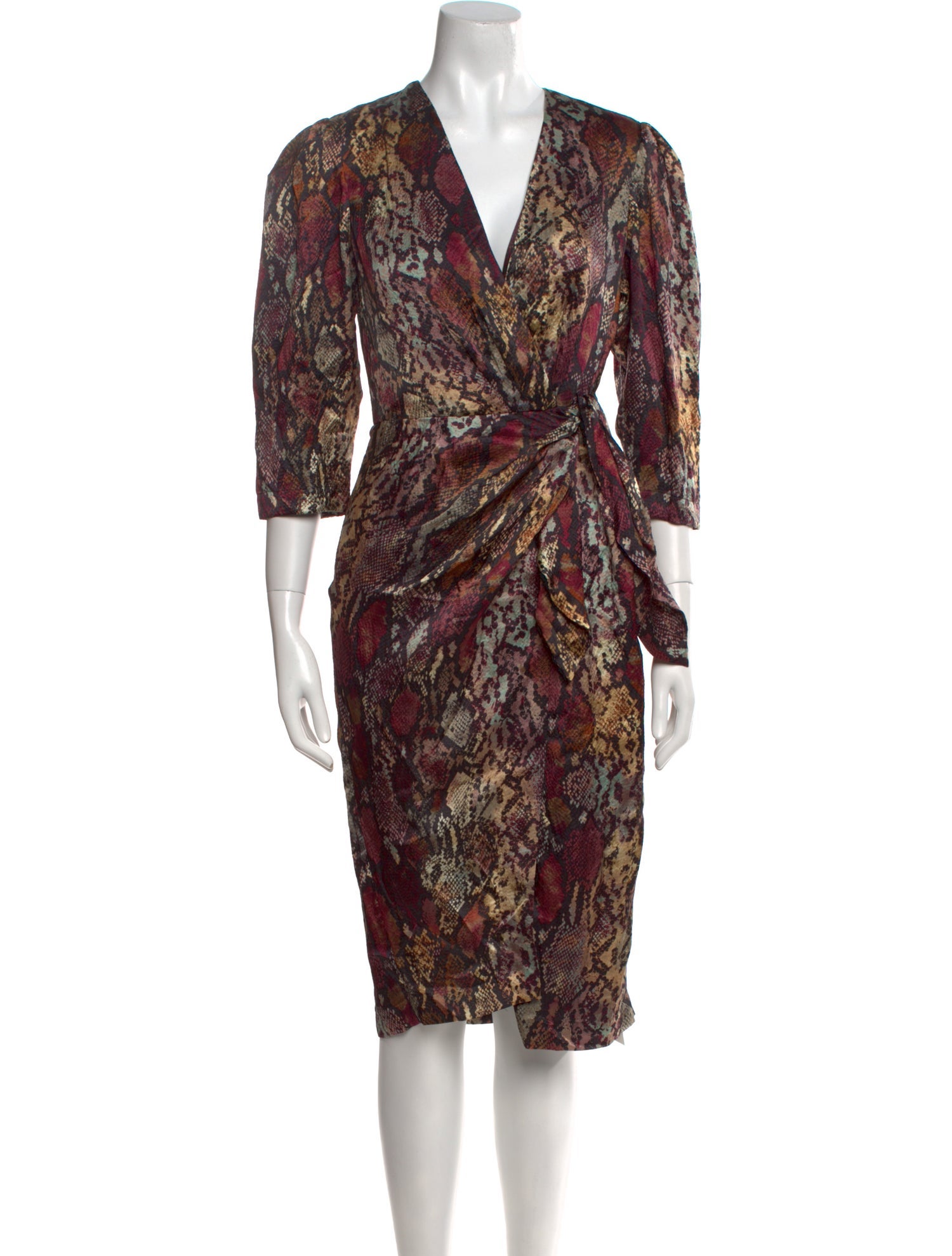 Rebecca Taylor Silk Midi Length Dress w/ Tags