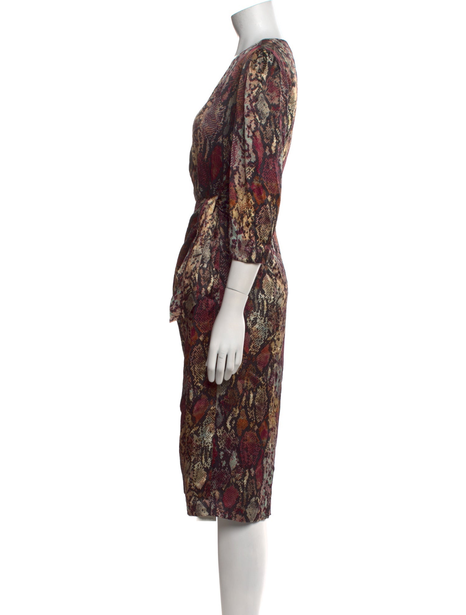 Rebecca Taylor Silk Midi Length Dress w/ Tags