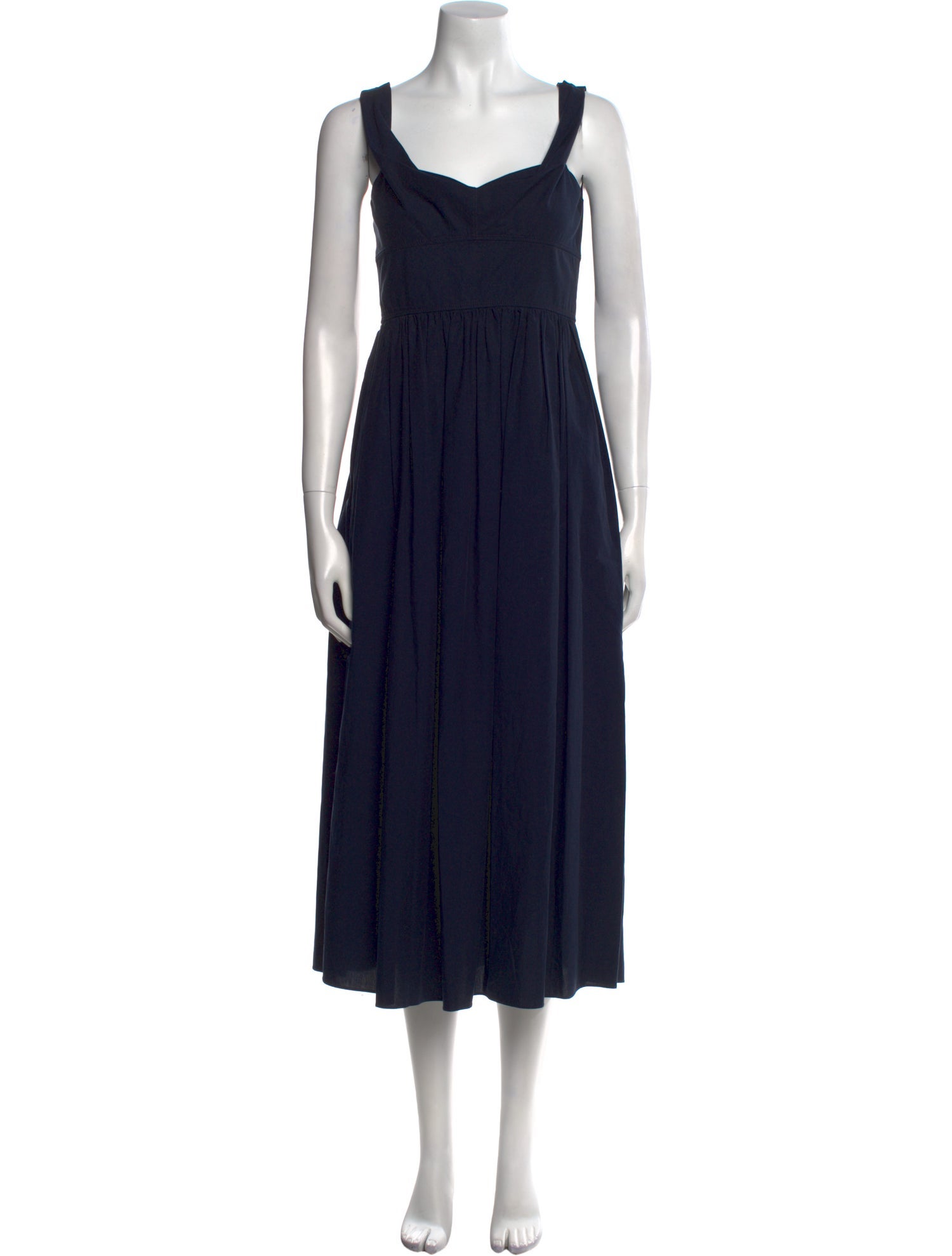 Rebecca Taylor Square Neckline Long Dress