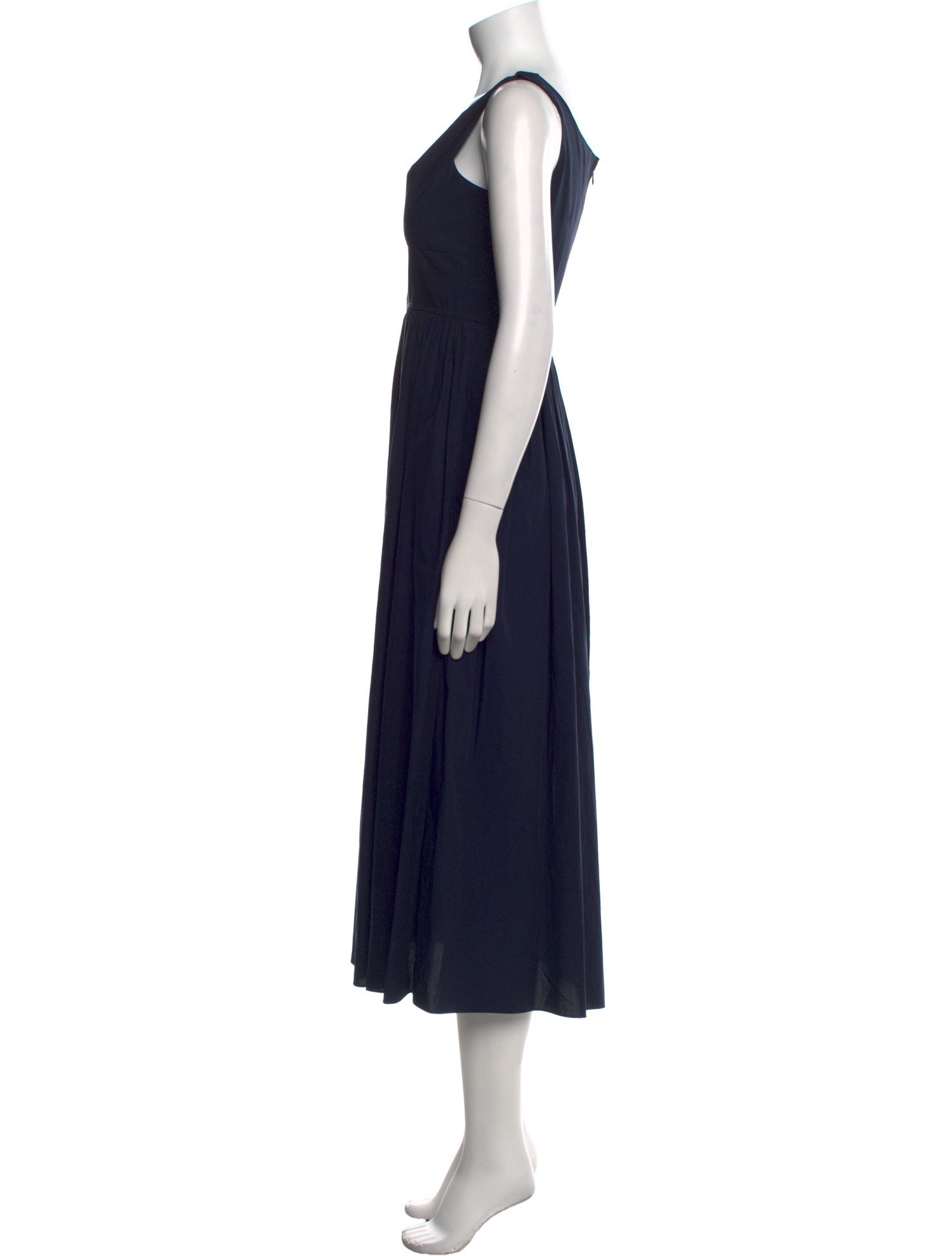 Rebecca Taylor Square Neckline Long Dress
