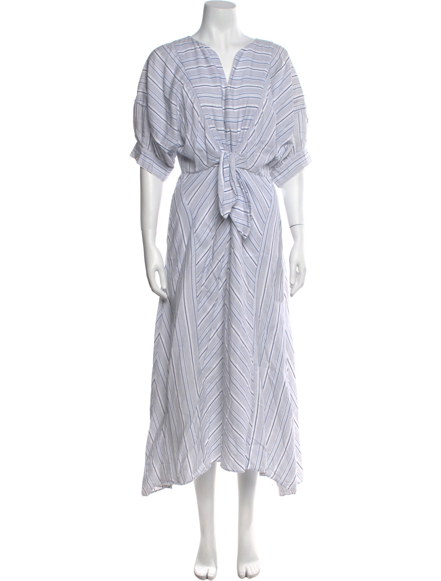 Rebecca Taylor Striped Long Dress