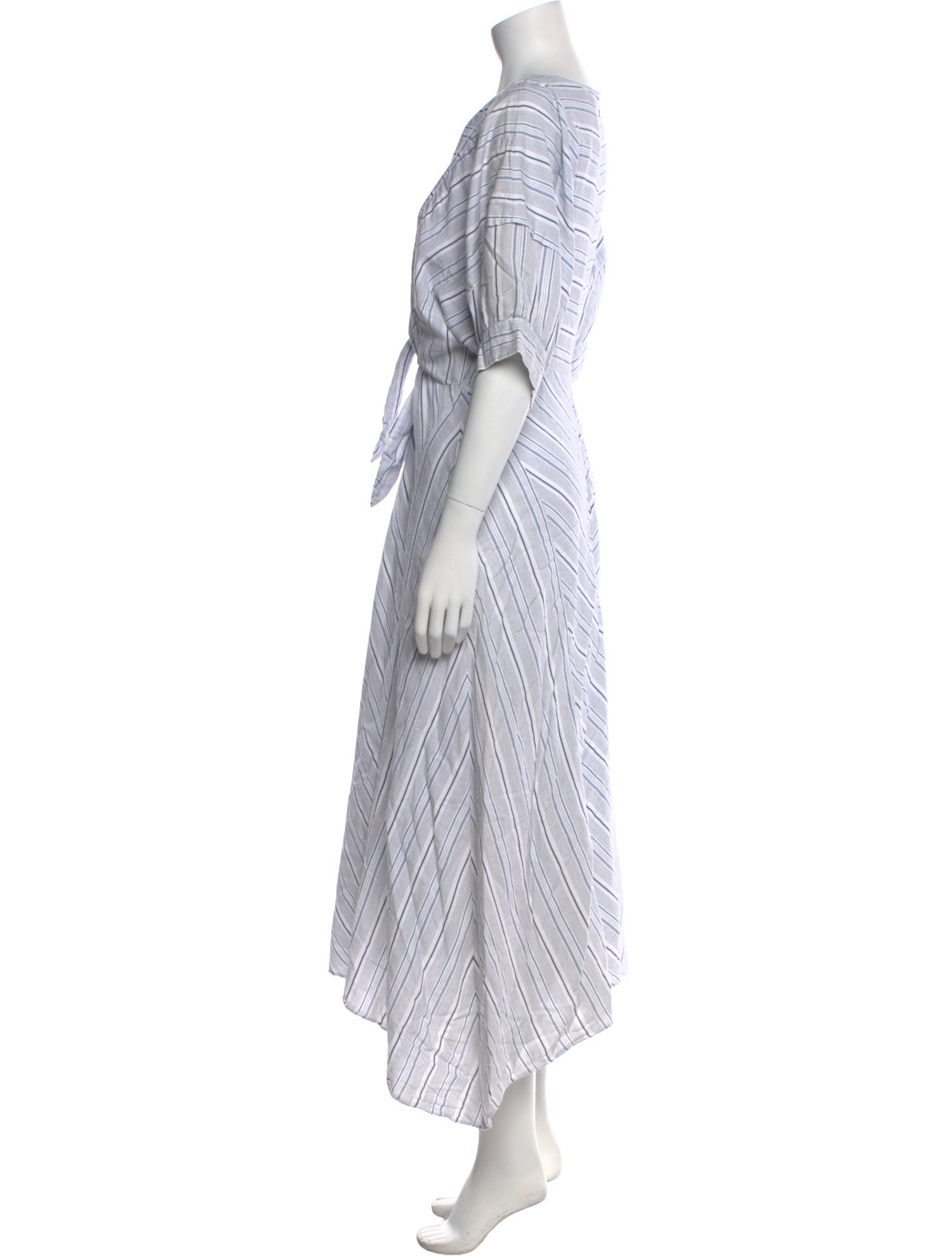 Rebecca Taylor Striped Long Dress