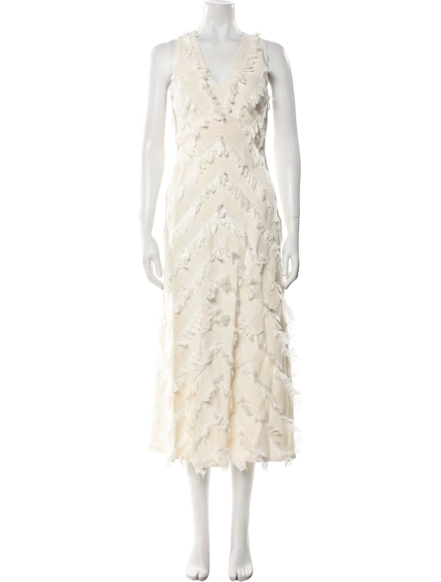 Rebecca Taylor Lace Pattern Long Dress