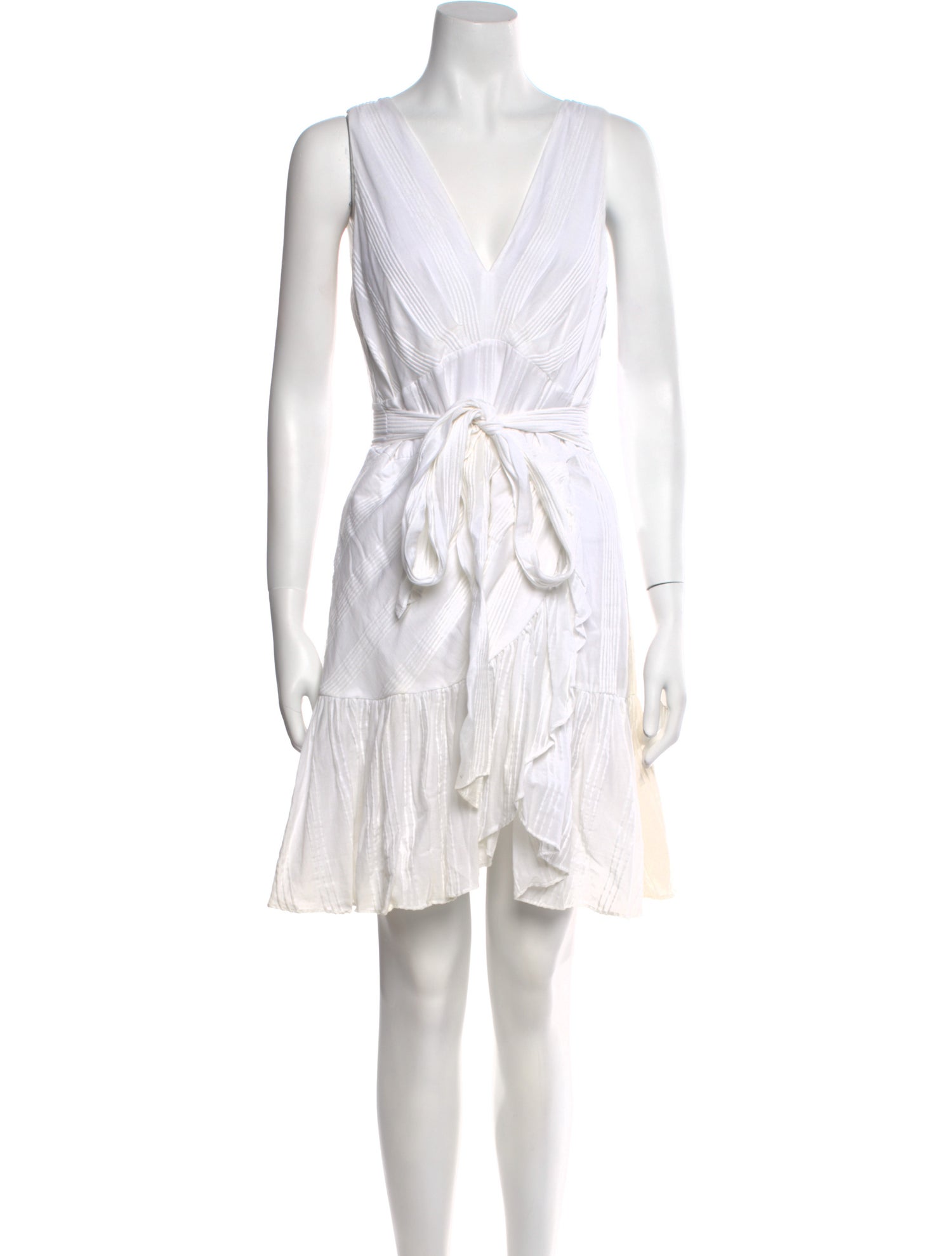 Rebecca Taylor Striped Mini Dress